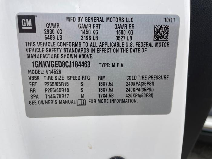 2012 chevrolet traverse lt with 200167 miles for sale near alexandria, minnesota 0322784755b04e9f8677fef8f23d6bb8.jpeg