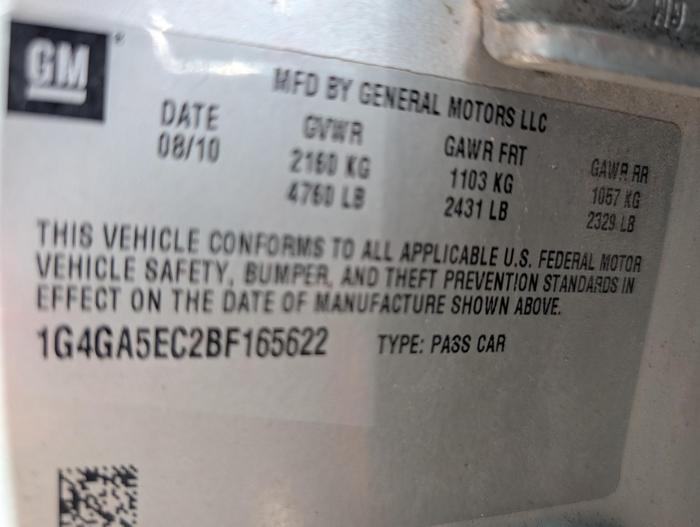 2011 buick lacrosse cx with 173682 miles for sale near elk-river, minnesota 0512346d9e784f3da0baae02b2cceb2a.jpg