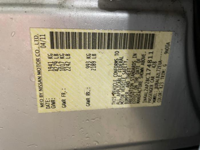 2011 Nissan Altima