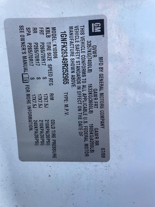 2009 chevrolet suburban lt1-1500-4wd with 242331 miles for sale near rochester, minnesota 0693cddbb7f34d38b391affc8a94f382.jpeg