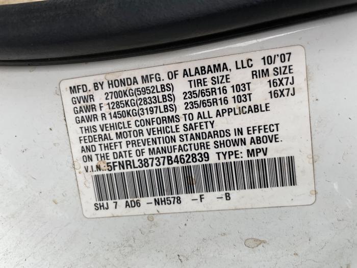 2007 honda odyssey ex-l-w--dvd-and-navigation with 180142 miles for sale near elk-river, minnesota 0bdcdffe942c41d58362e57bea092843.jpeg