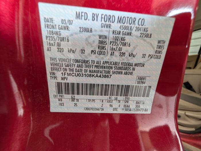 2008 ford escape xlt-2wd-v6 with 238347 miles for sale near elk-river, minnesota 0cb629dfbb684920899f0a6b947002b1.jpg