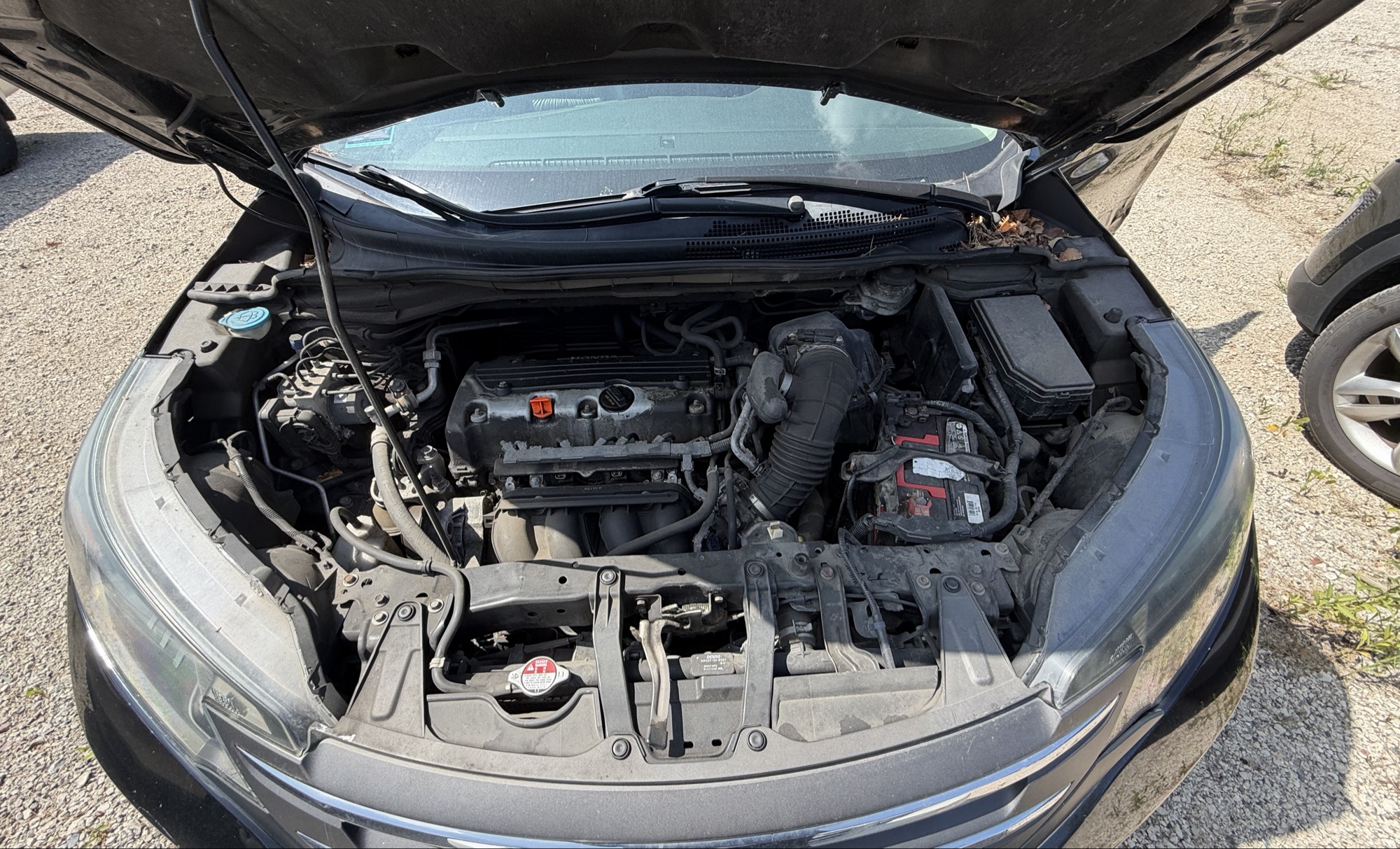 2014 honda cr-v ex-l-4wd-5-speed-at with 143236 miles for sale near elk-river, minnesota 104624_49_engine_bay.jpg