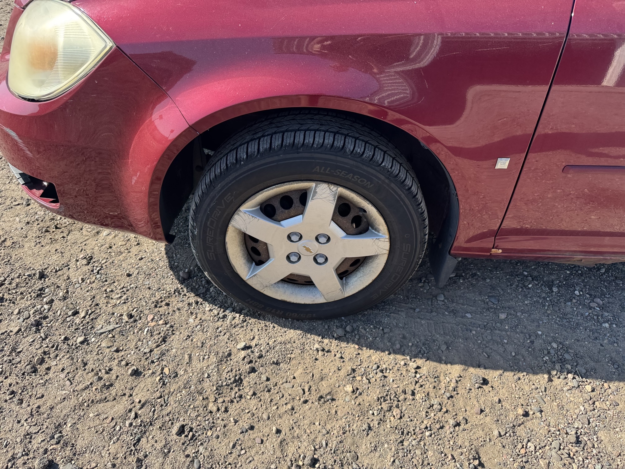 2007 chevrolet cobalt lt3-sedan with 163862 miles for sale near Elk River, Minnesota 105660_12_drv_front_wheel.jpg