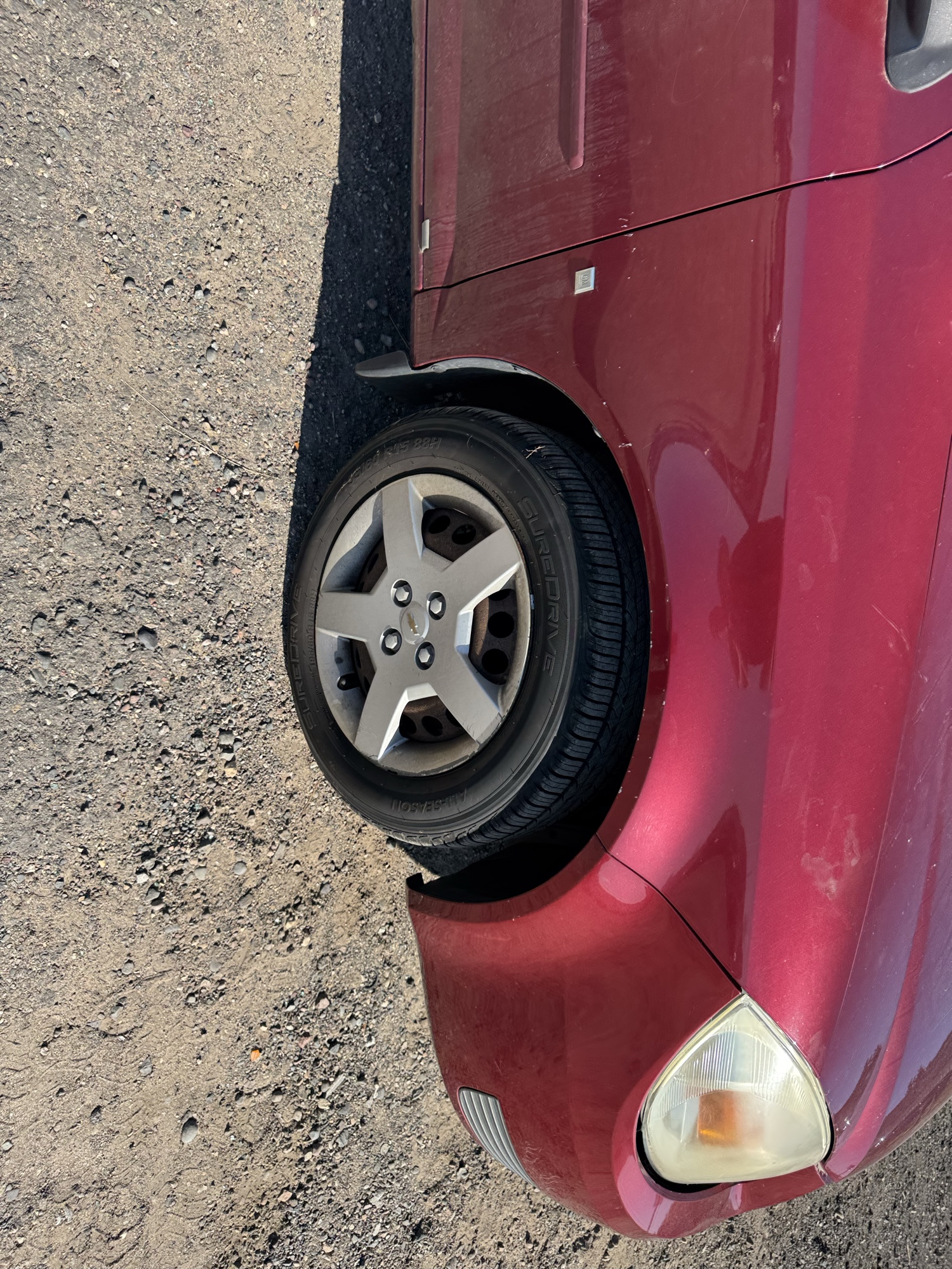 2007 chevrolet cobalt lt3-sedan with 163862 miles for sale near Elk River, Minnesota 105660_15_front_pass_wheel.jpg