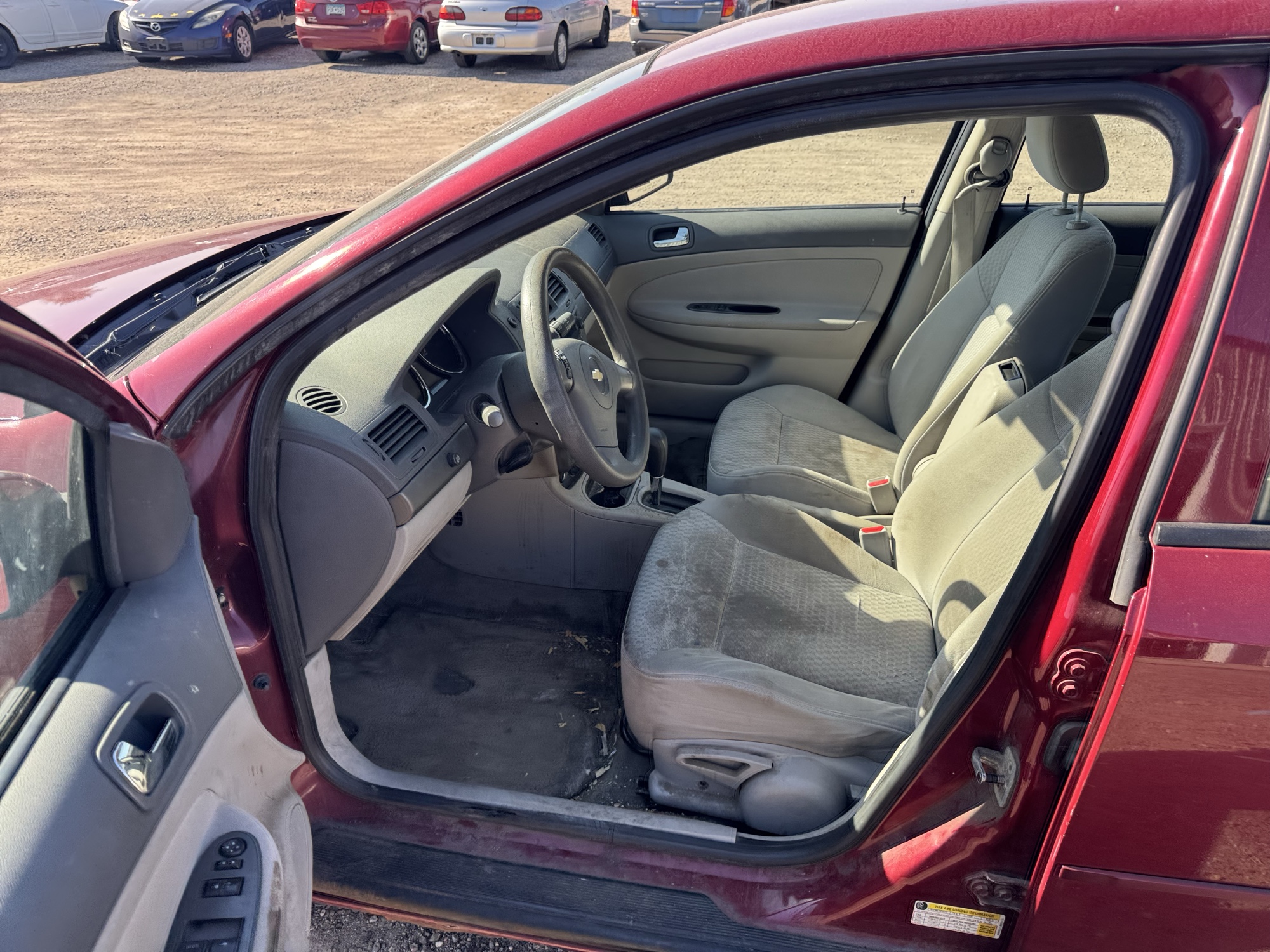 2007 chevrolet cobalt lt3-sedan with 163862 miles for sale near Elk River, Minnesota 105660_22_driver_seat.jpg