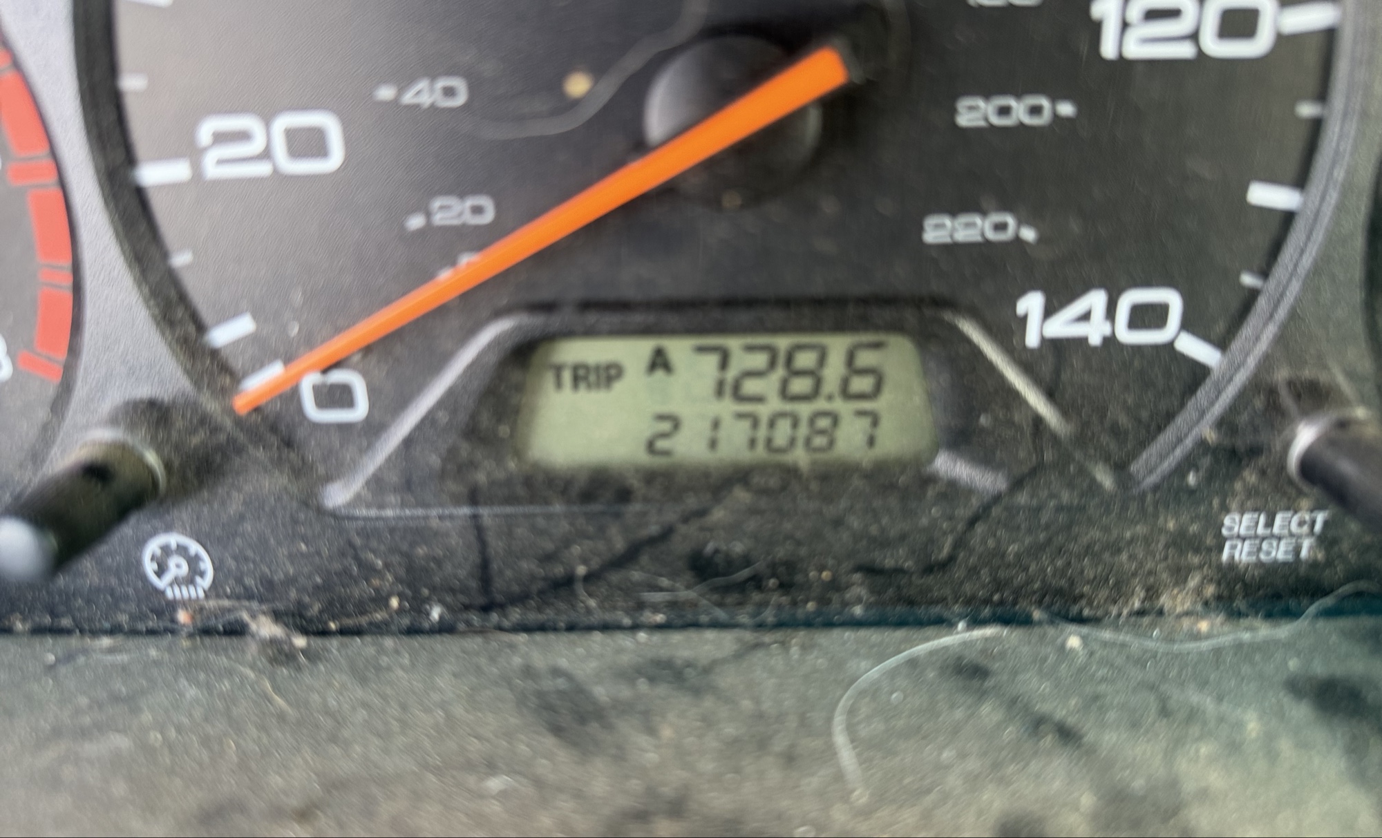 2000 honda odyssey ex with 217087 miles for sale near elk-river, minnesota 106108_44_mileage_closeup.jpg
