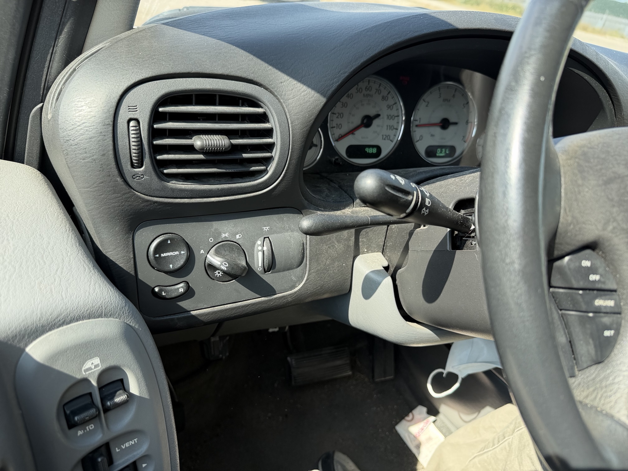 2005 chrysler town-and-country touring with 150988 miles for sale near elk-river, minnesota 106132_37_left_of_steering_wheel.jpg