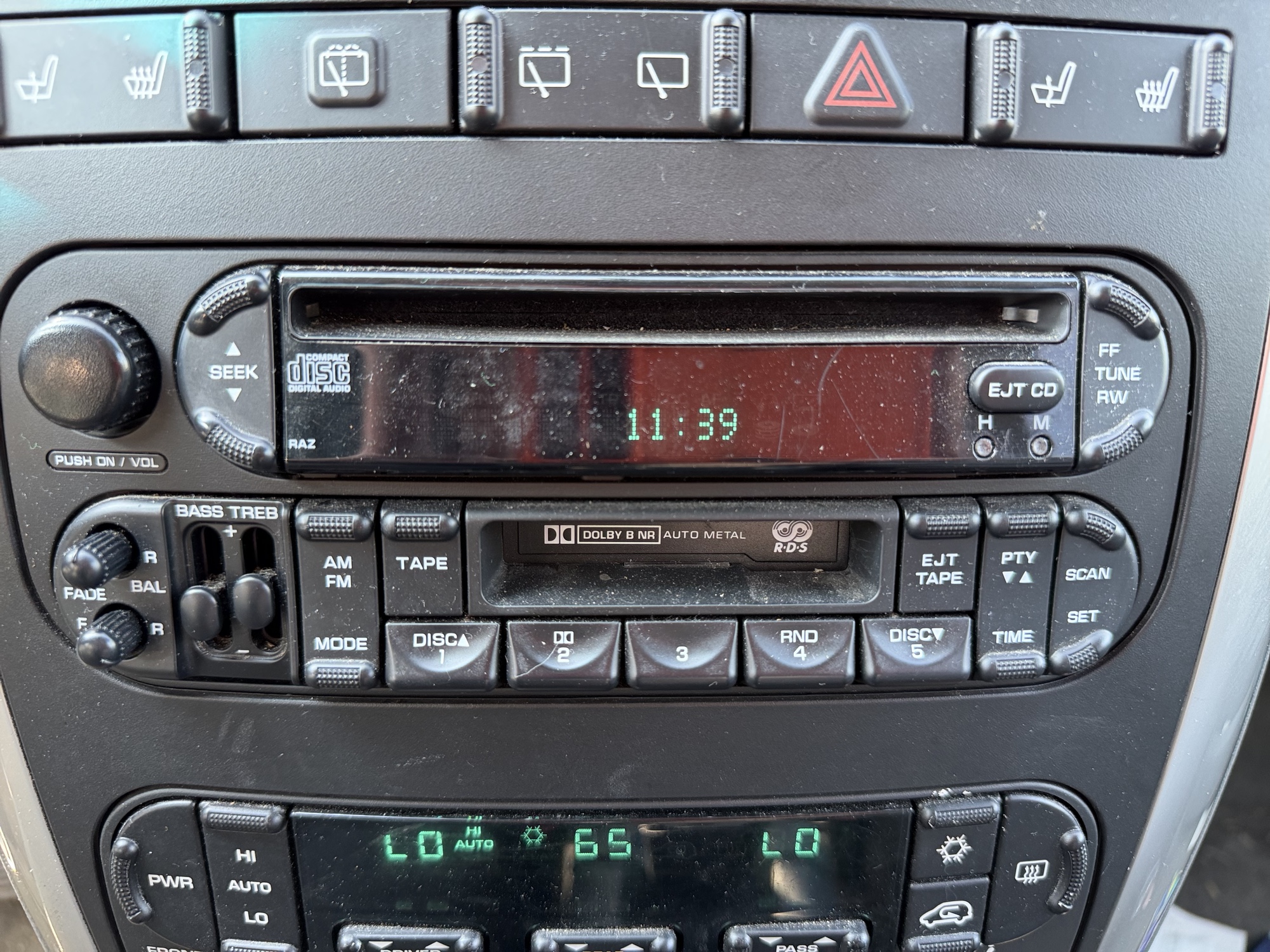 2005 chrysler town-and-country touring with 150988 miles for sale near elk-river, minnesota 106132_39_radio_closeup.jpg