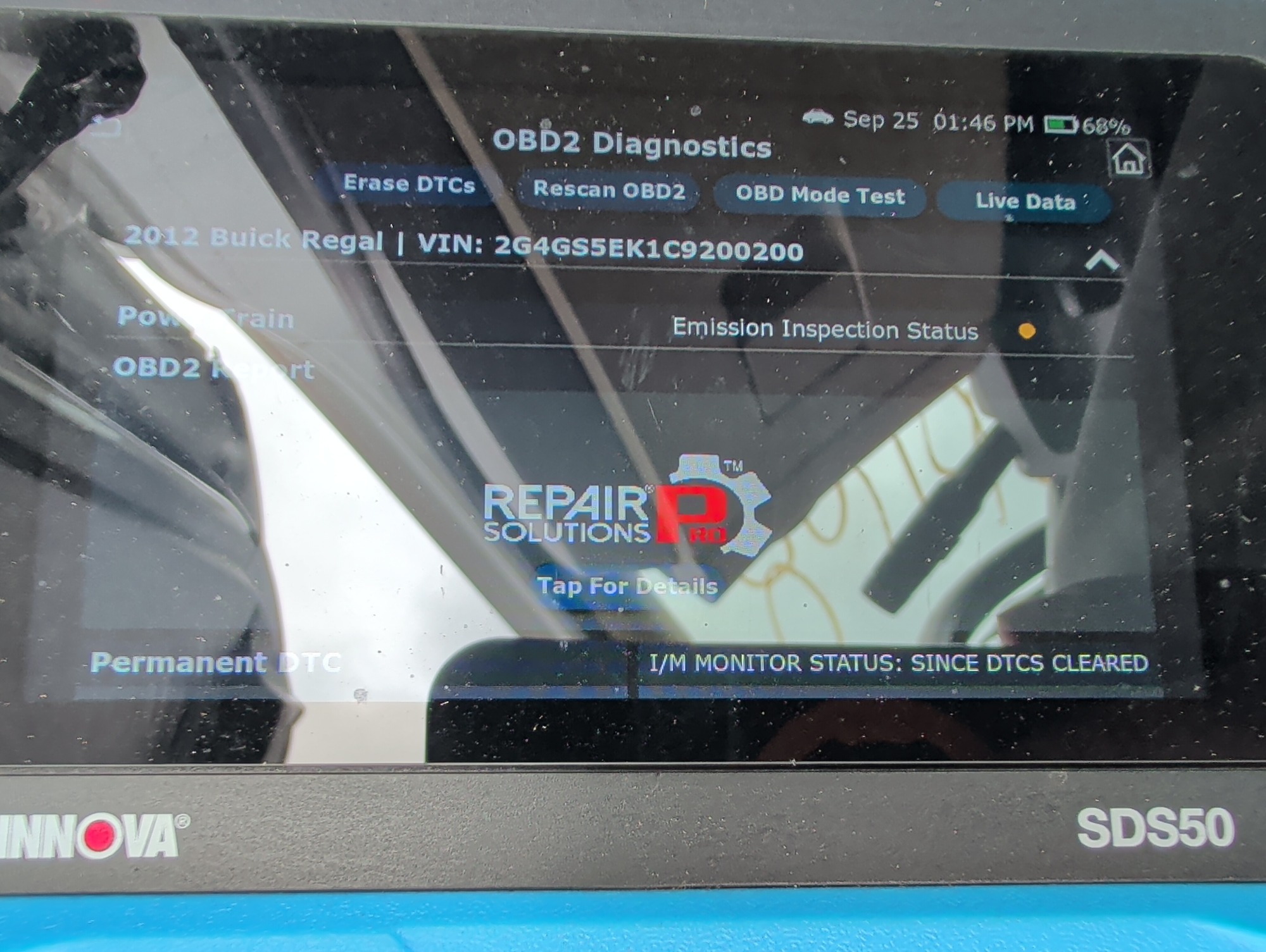 2012 buick regal premium-1 with 301345 miles for sale near elk-river, minnesota 106168_45_obd2_codes.jpg
