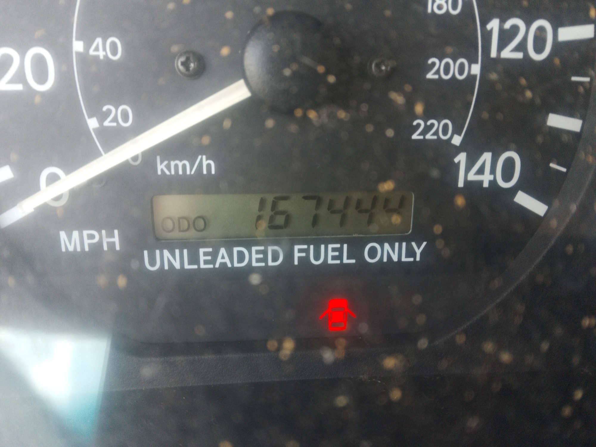 1998 toyota camry ce with 167444 miles for sale near elk-river, minnesota 106270_44_mileage_closeup.jpg