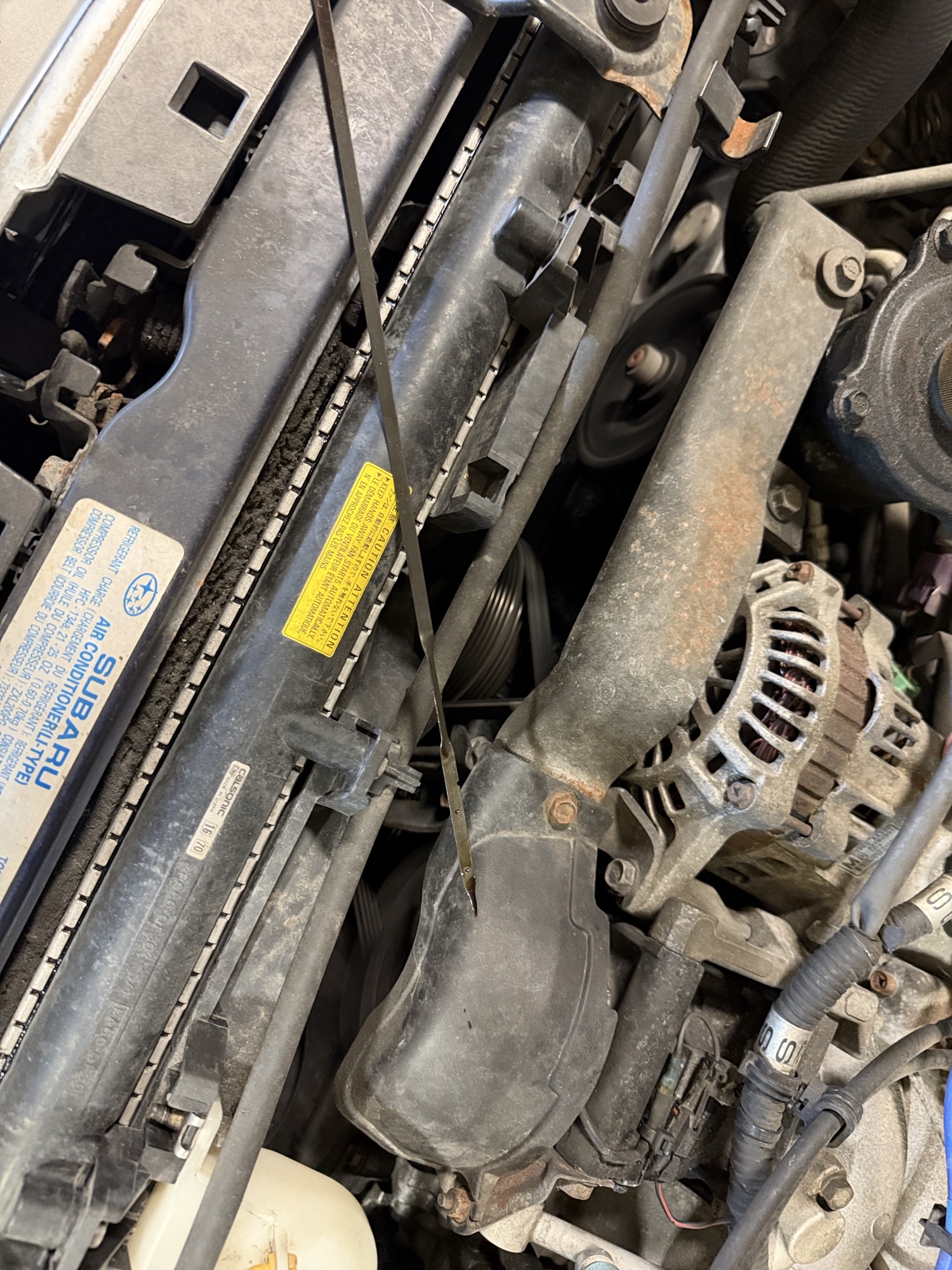 2002 subaru forester s with 147178 miles for sale near elk-river, minnesota 106294_50_oil_dipstick.jpg