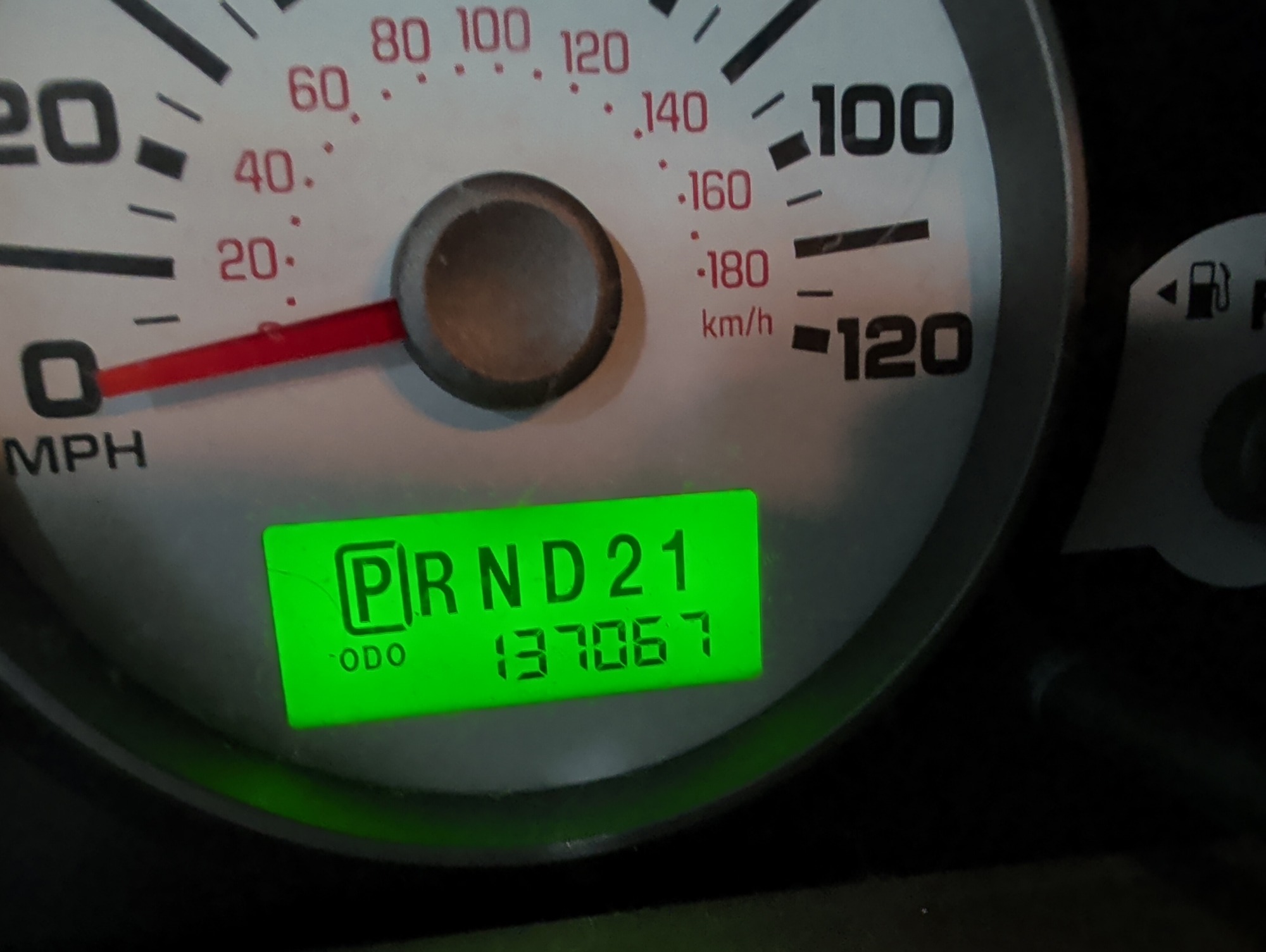 2005 ford escape xlt-4wd with 137067 miles for sale near elk-river, minnesota 106306_44_mileage_closeup.jpg