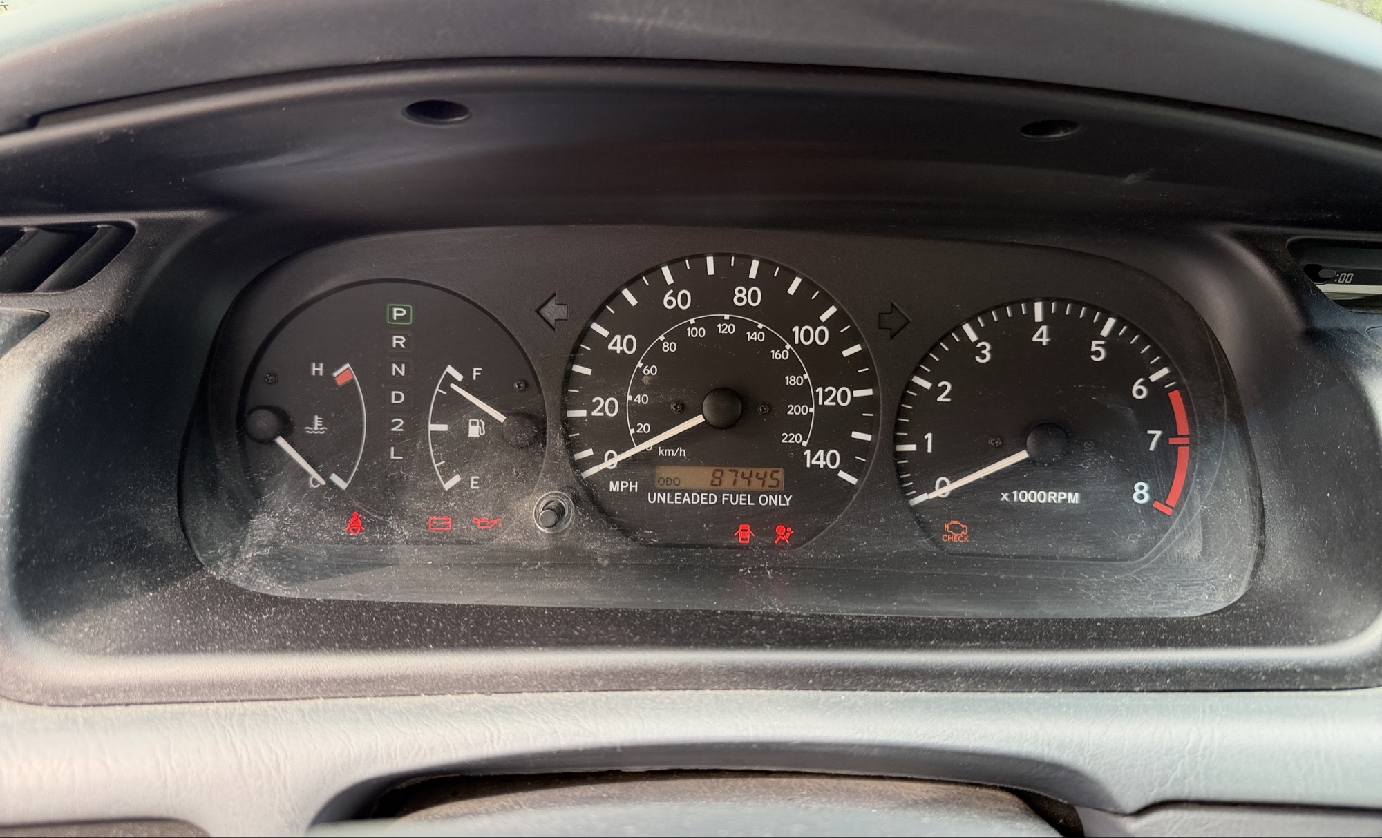 1999 toyota camry ce with 87445 miles for sale near elk-river, minnesota 106311_43_gauge_cluster.jpg