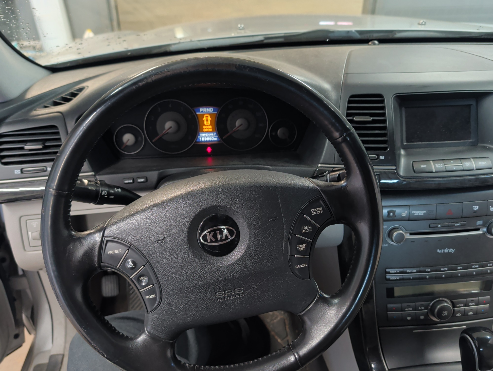 2008 kia amanti with 189860 miles for sale near elk-river, minnesota 106314_33_dash_from_driver.jpg
