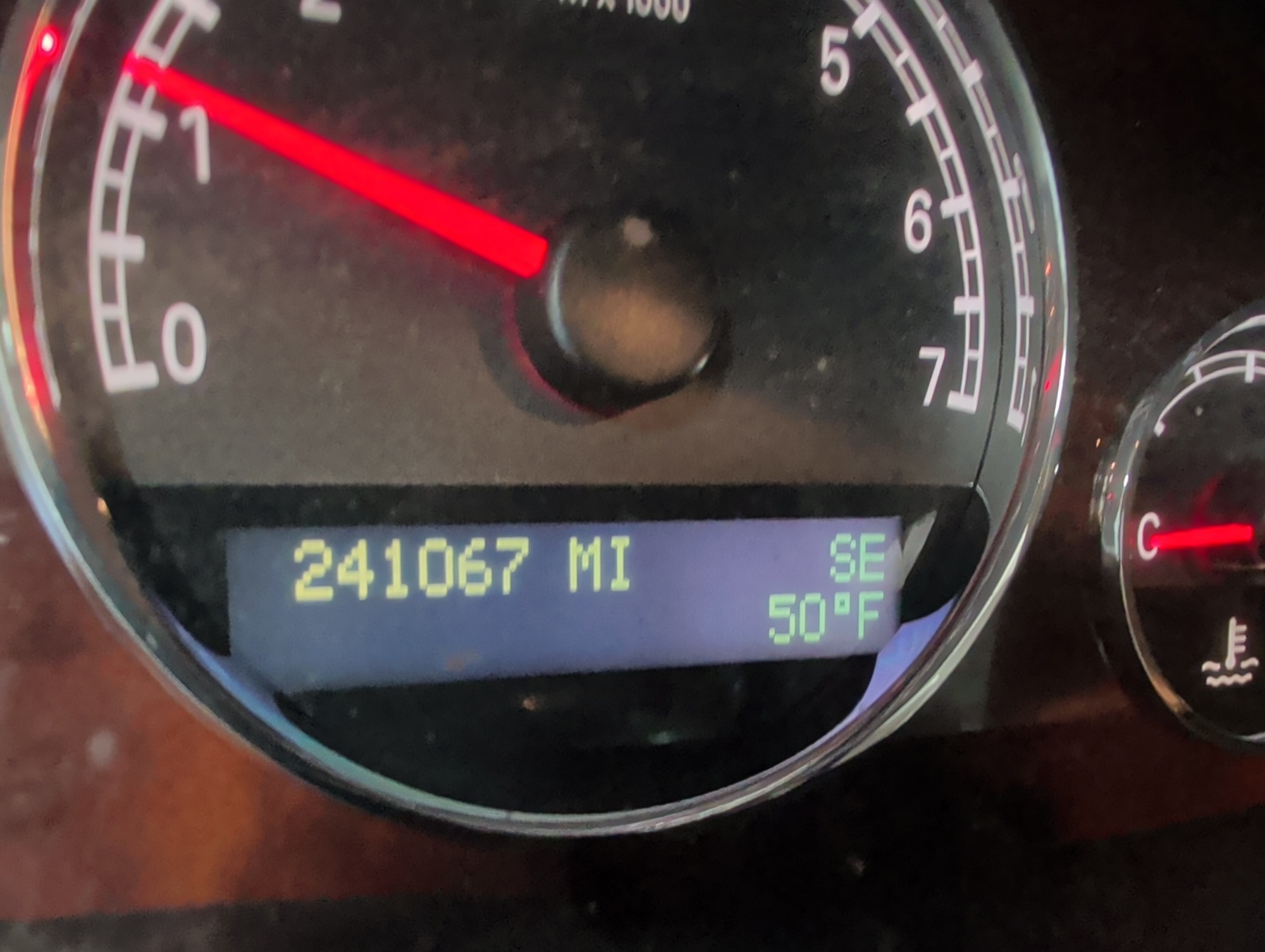 2006 buick terraza cx with 241067 miles for sale near elk-river, minnesota 106322_44_mileage_closeup.jpg