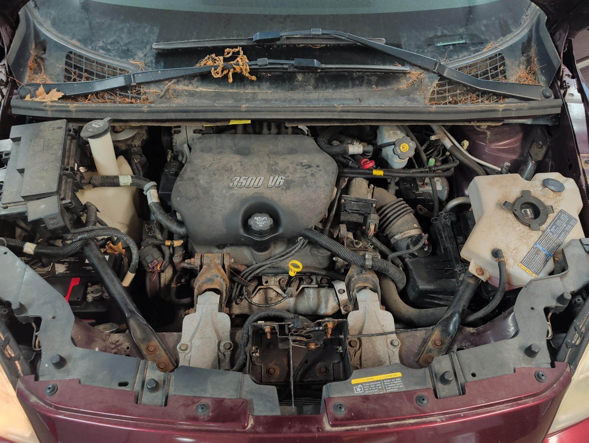 2006 buick terraza cx with 241067 miles for sale near elk-river, minnesota 106322_49_engine_bay.jpg