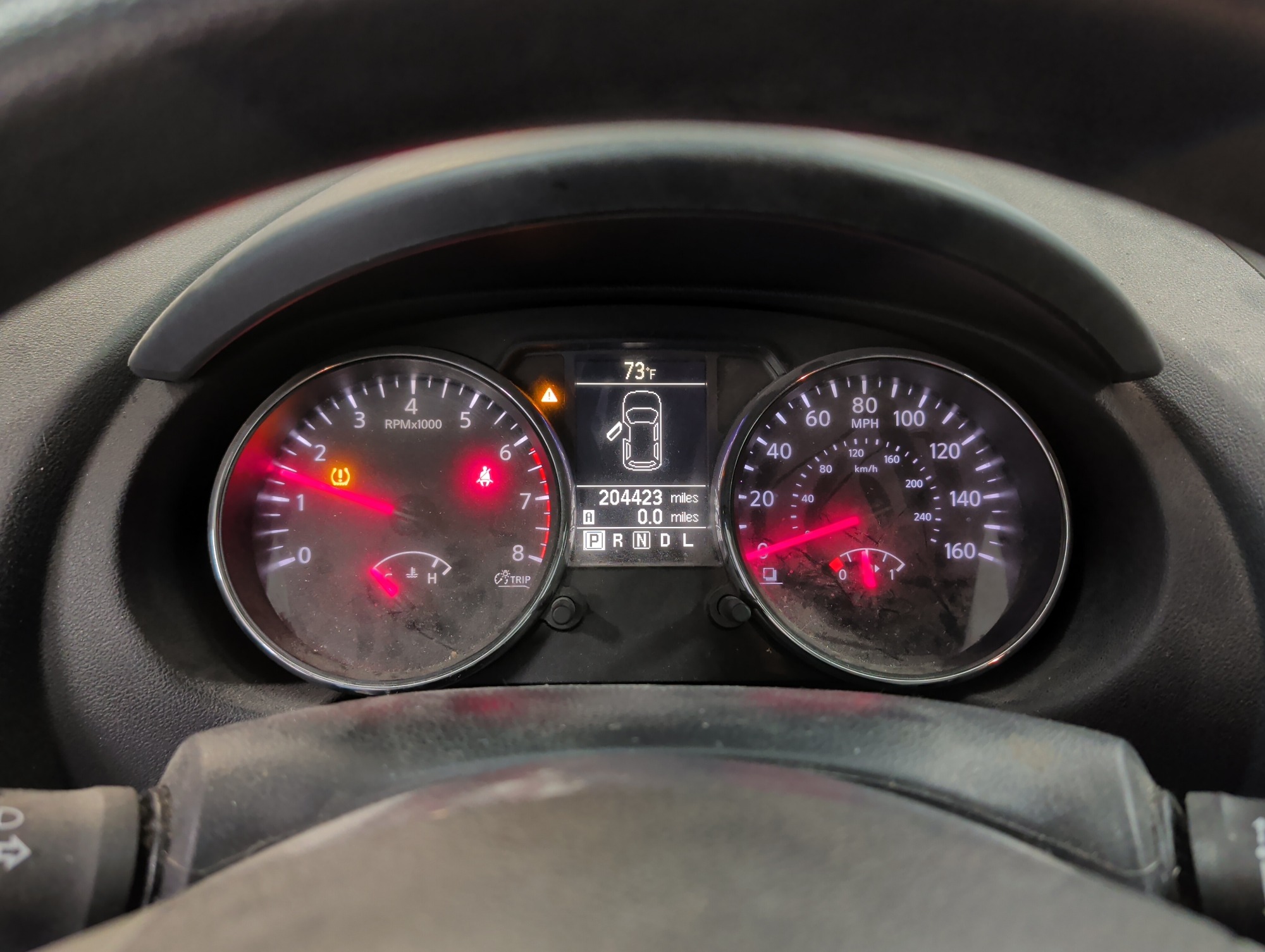 2013 nissan rogue s-2wd with 204423 miles for sale near elk-river, minnesota 106324_43_gauge_cluster.jpg
