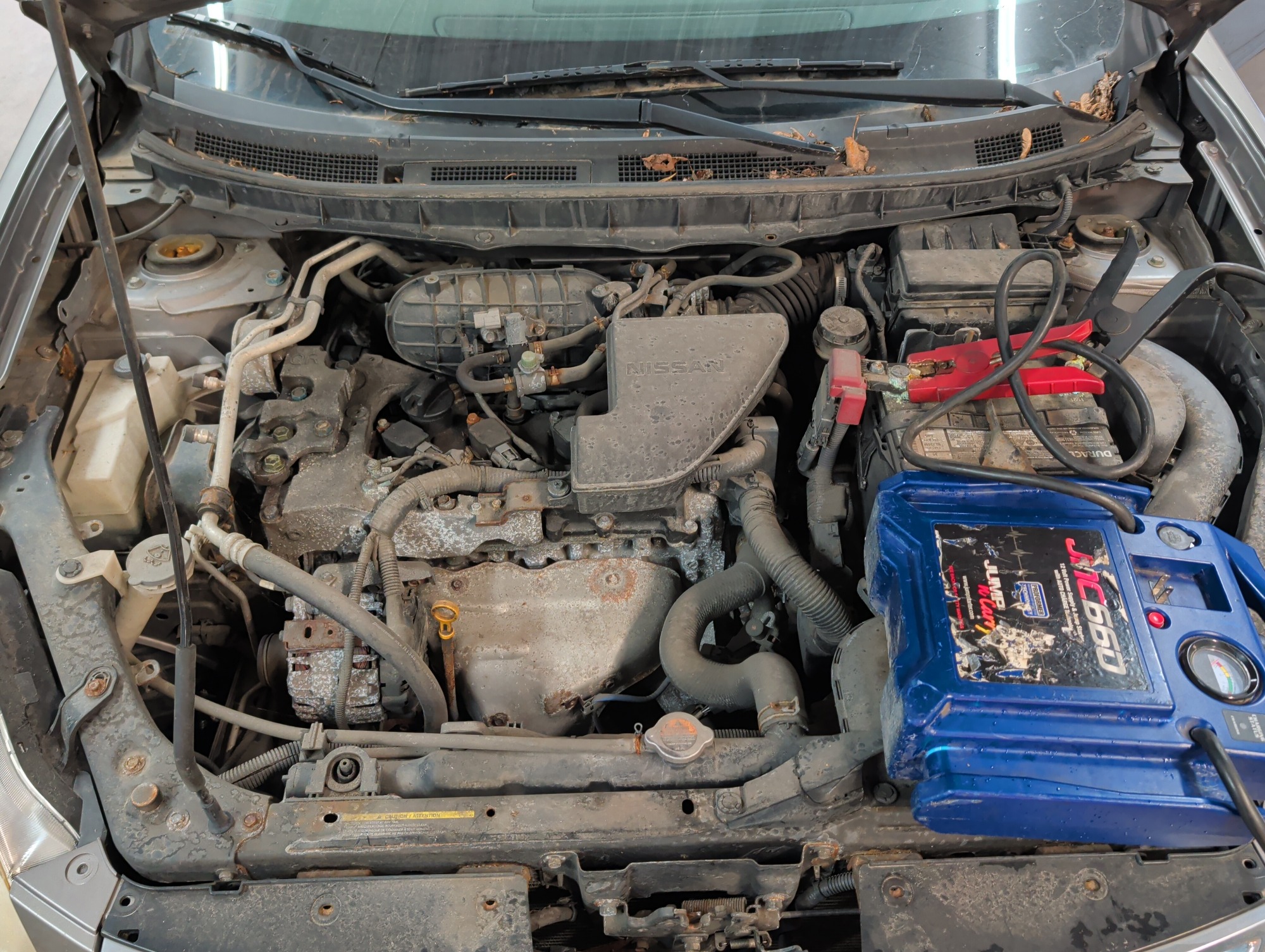 2013 nissan rogue s-2wd with 204423 miles for sale near elk-river, minnesota 106324_49_engine_bay.jpg