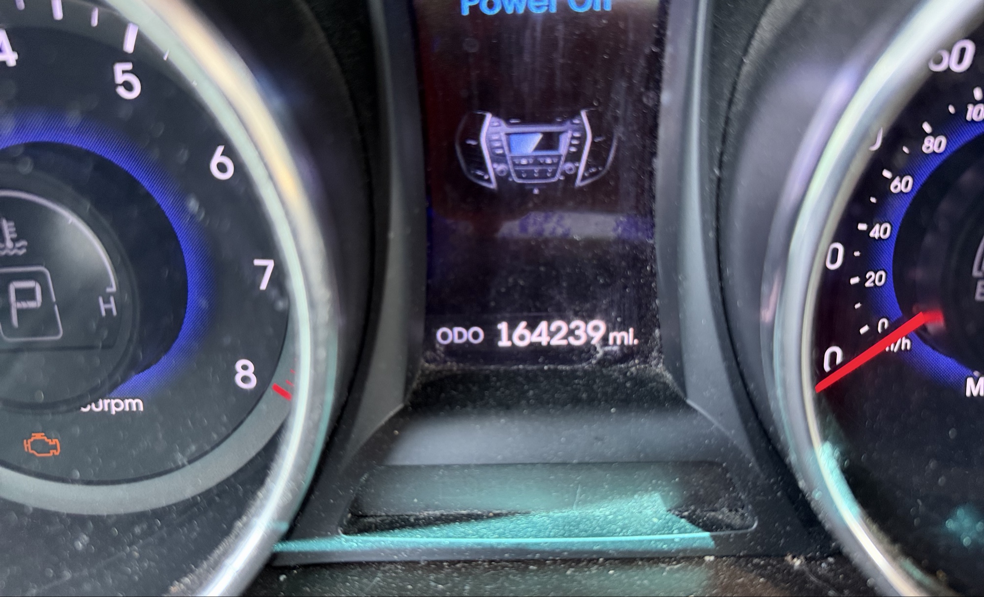2013 hyundai santa-fe sport-2.0-awd with 164239 miles for sale near elk-river, minnesota 106336_44_mileage_closeup.jpg