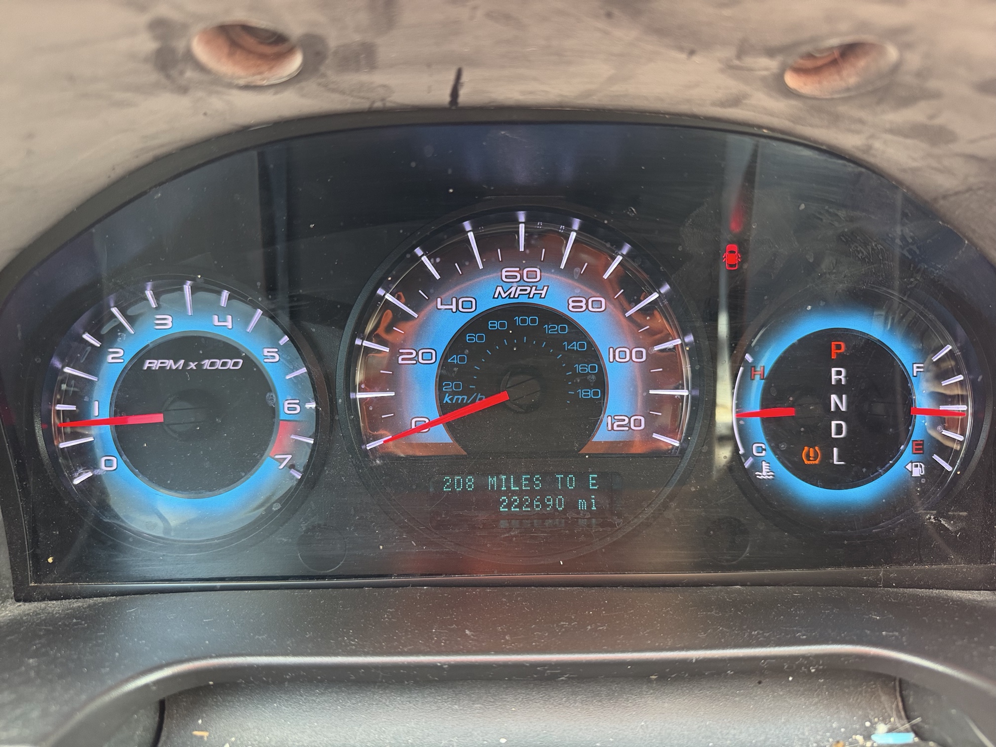 2012 ford fusion sel with 222690 miles for sale near elk-river, minnesota 106337_43_gauge_cluster.jpg