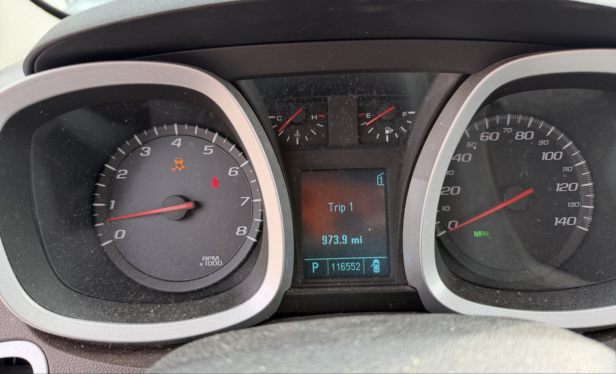 2011 chevrolet equinox 2lt-awd with 116552 miles for sale near elk-river, minnesota 106342_43_gauge_cluster.jpg