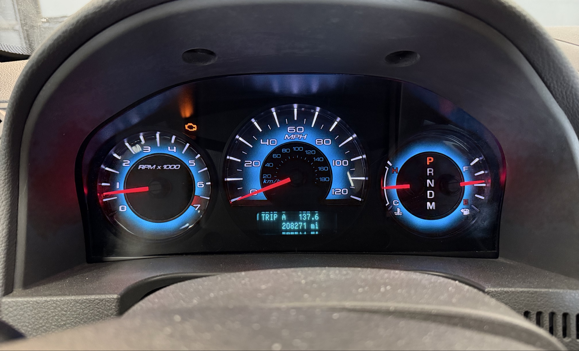 2012 ford fusion sel-awd with 208271 miles for sale near elk-river, minnesota 106354_43_gauge_cluster.jpg