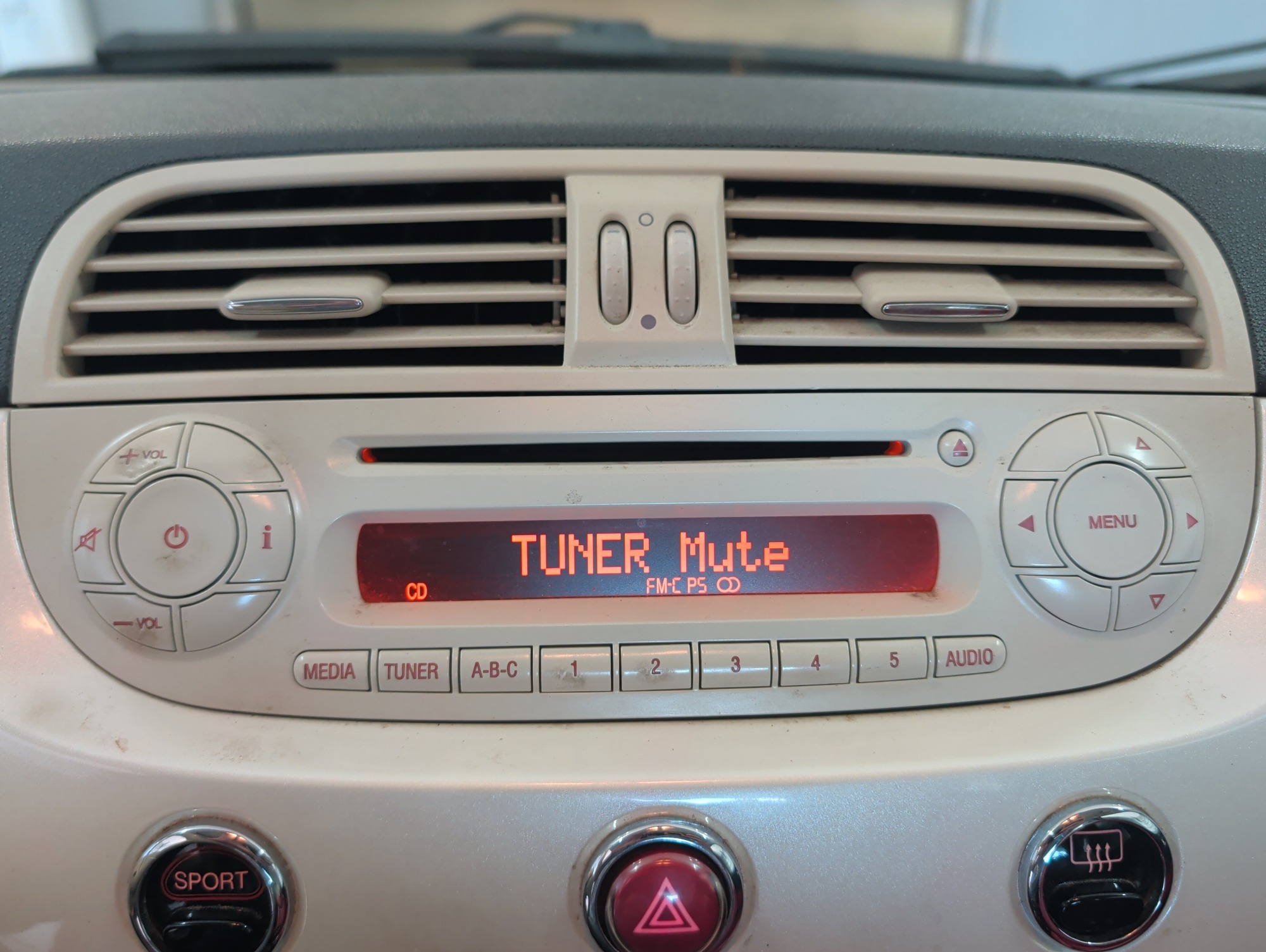 2012 fiat 500 c-pop with 106623 miles for sale near elk-river, minnesota 106373_39_radio_closeup.jpg