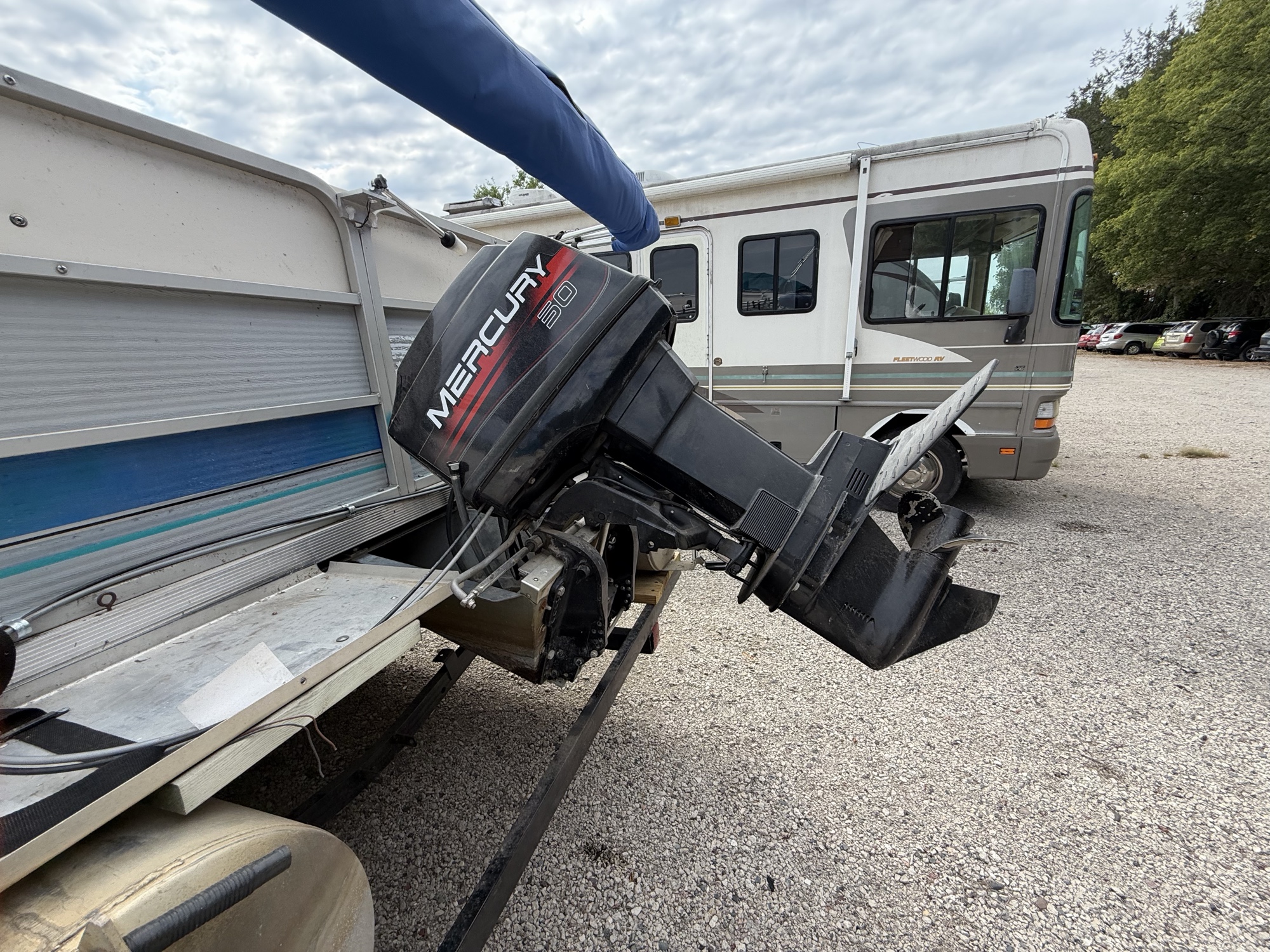 1993 northwood pontoon for sale near elk-river, minnesota 106374_49_engine_bay.jpg