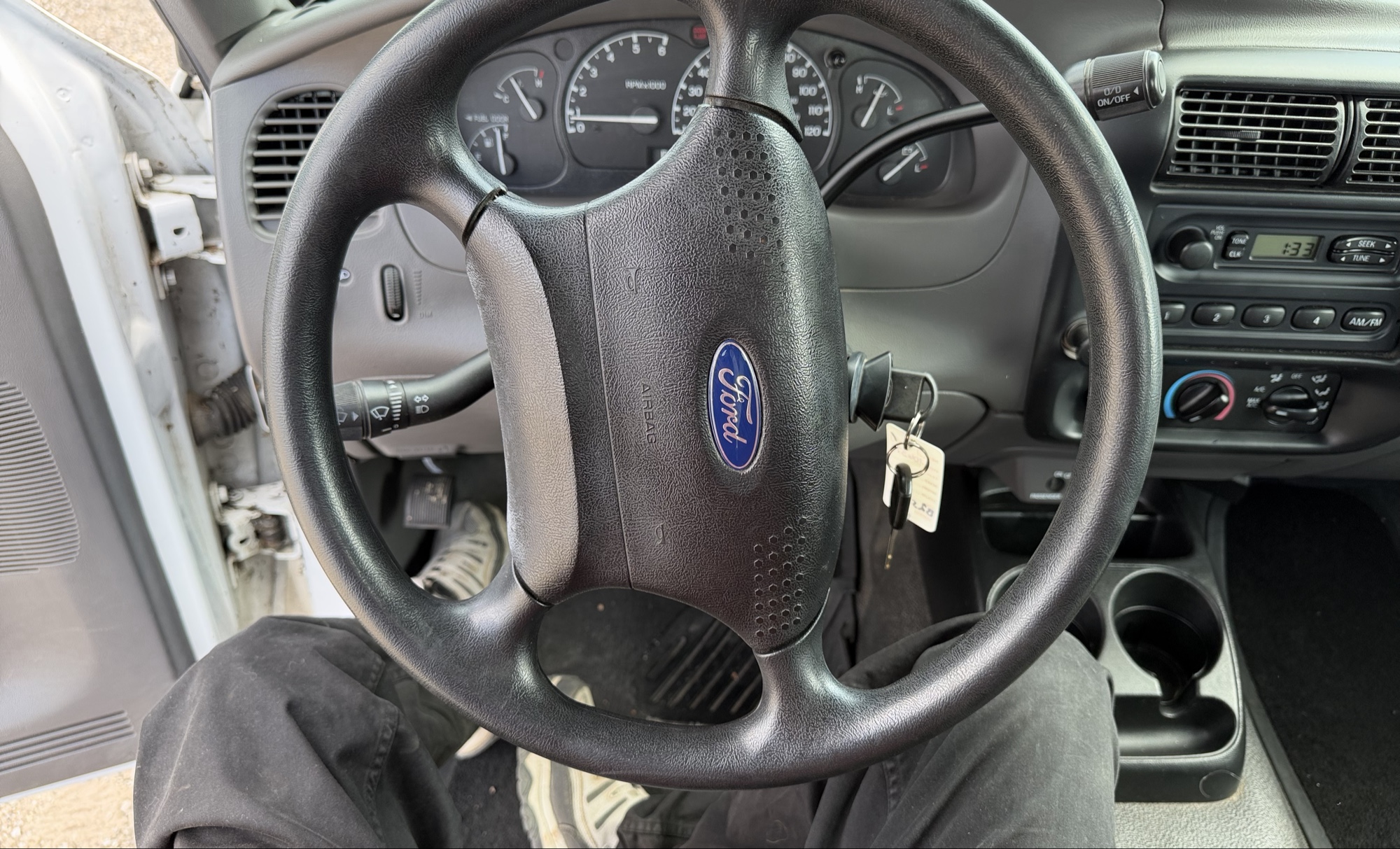 2003 ford ranger xl-short-bed-2wd---314a with 91214 miles for sale near elk-river, minnesota 106379_36_steering_wheel.jpg
