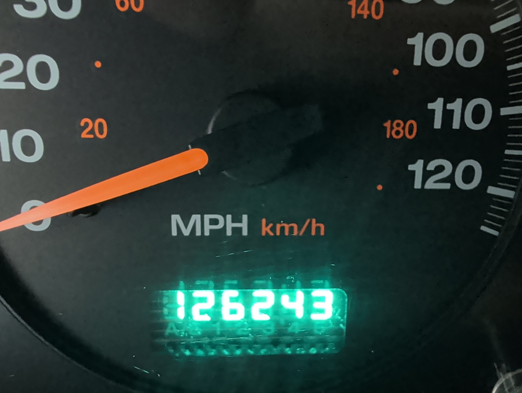 2003 jeep grand-cherokee laredo-4wd with 126243 miles for sale near elk-river, minnesota 106393_44_mileage_closeup.jpg