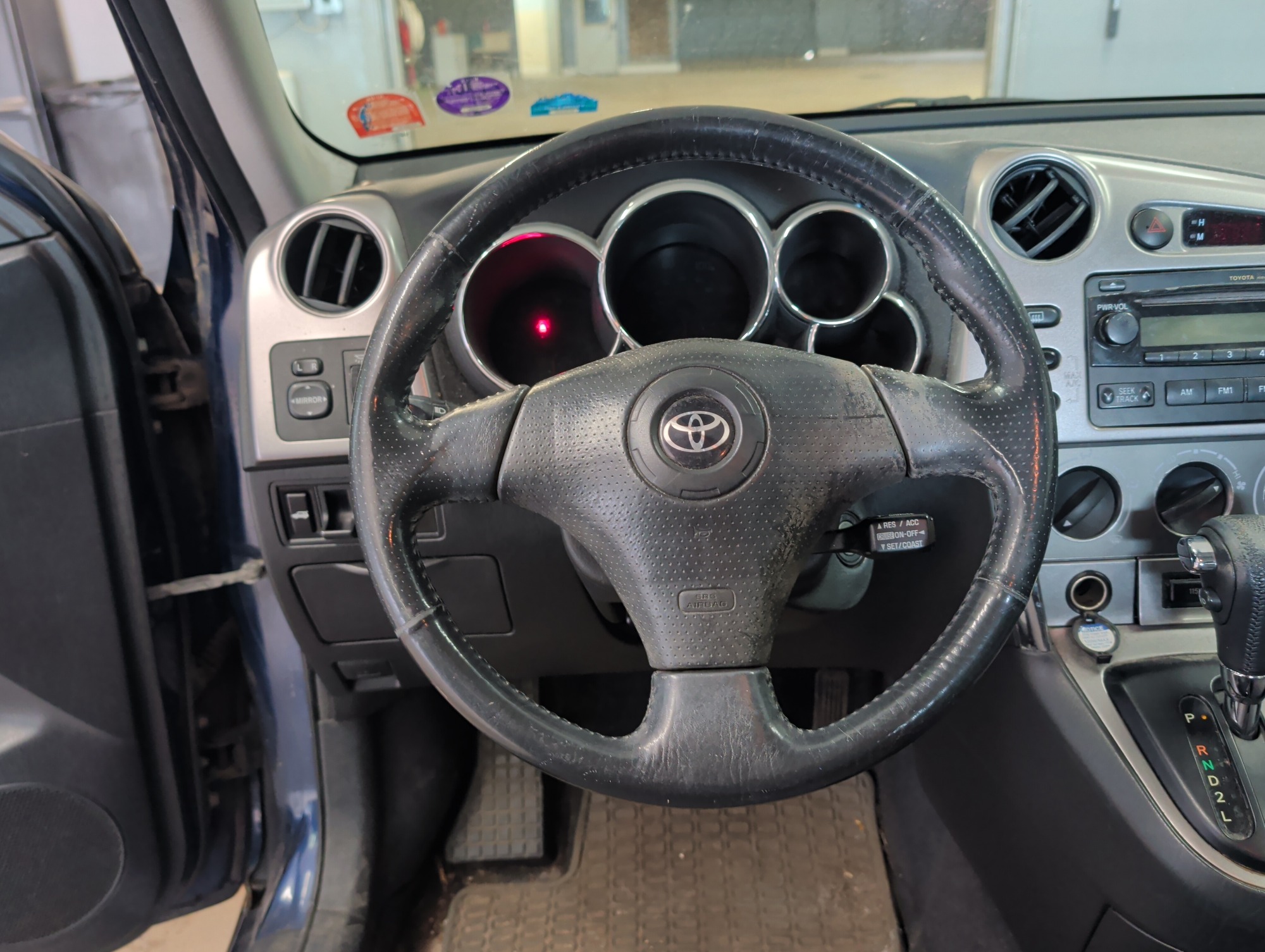 2005 toyota matrix xr-2wd with 144833 miles for sale near elk-river, minnesota 106398_33_dash_from_driver.jpg