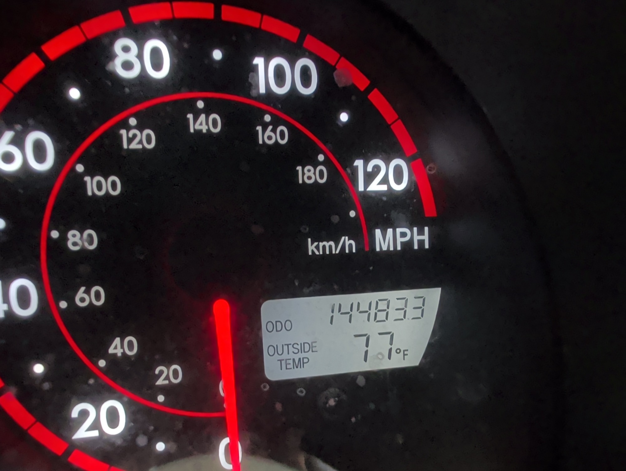 2005 toyota matrix xr-2wd with 144833 miles for sale near elk-river, minnesota 106398_44_mileage_closeup.jpg