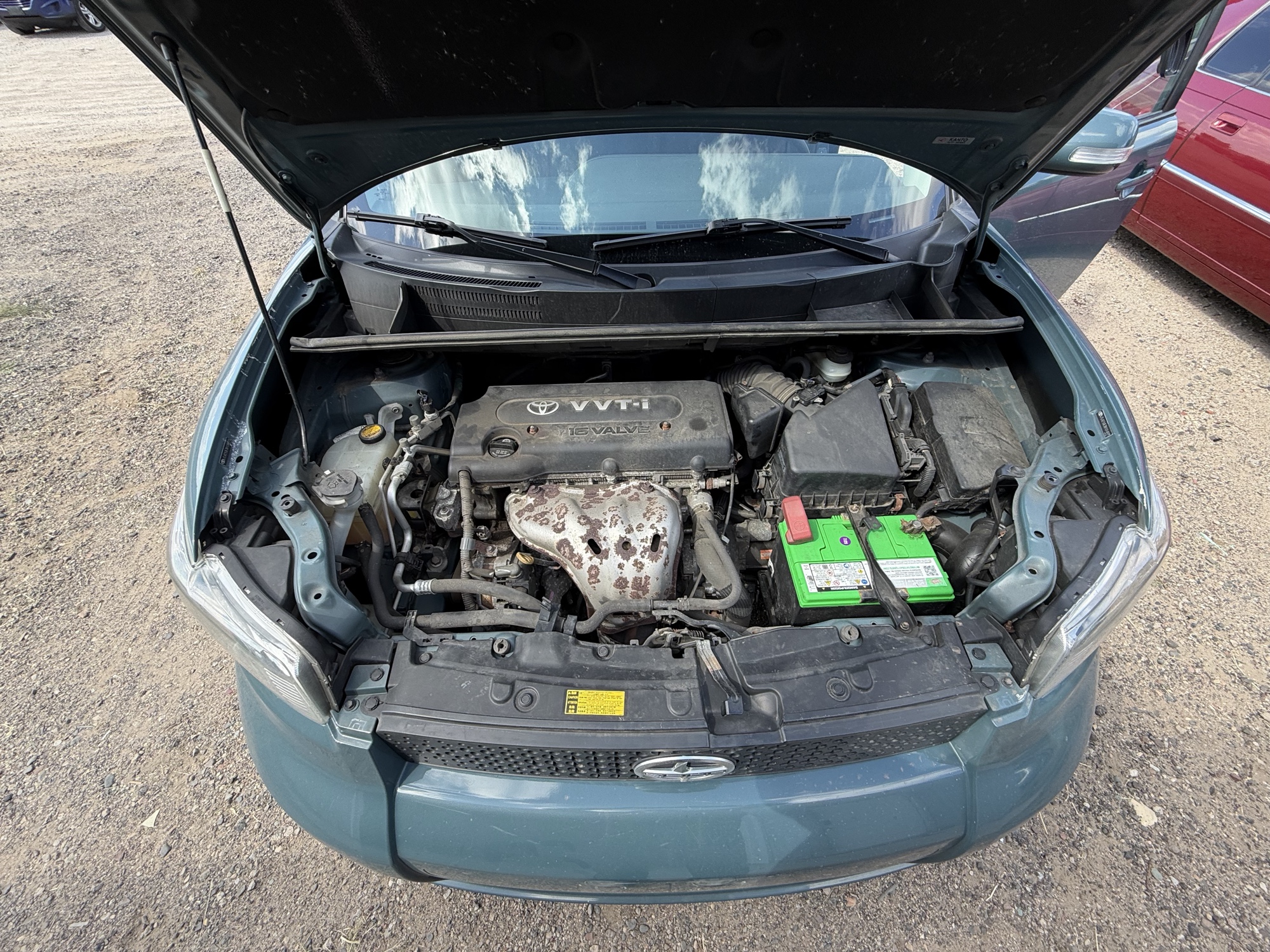 2008 scion xb with 101491 miles for sale near elk-river, minnesota 106399_49_engine_bay.jpg