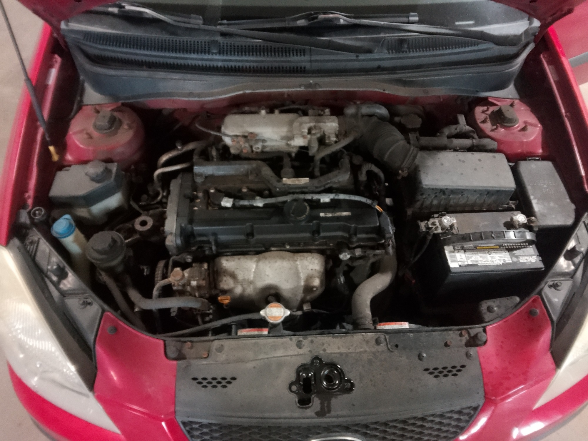 2008 kia rio base with 152254 miles for sale near elk-river, minnesota 106400_49_engine_bay.jpg