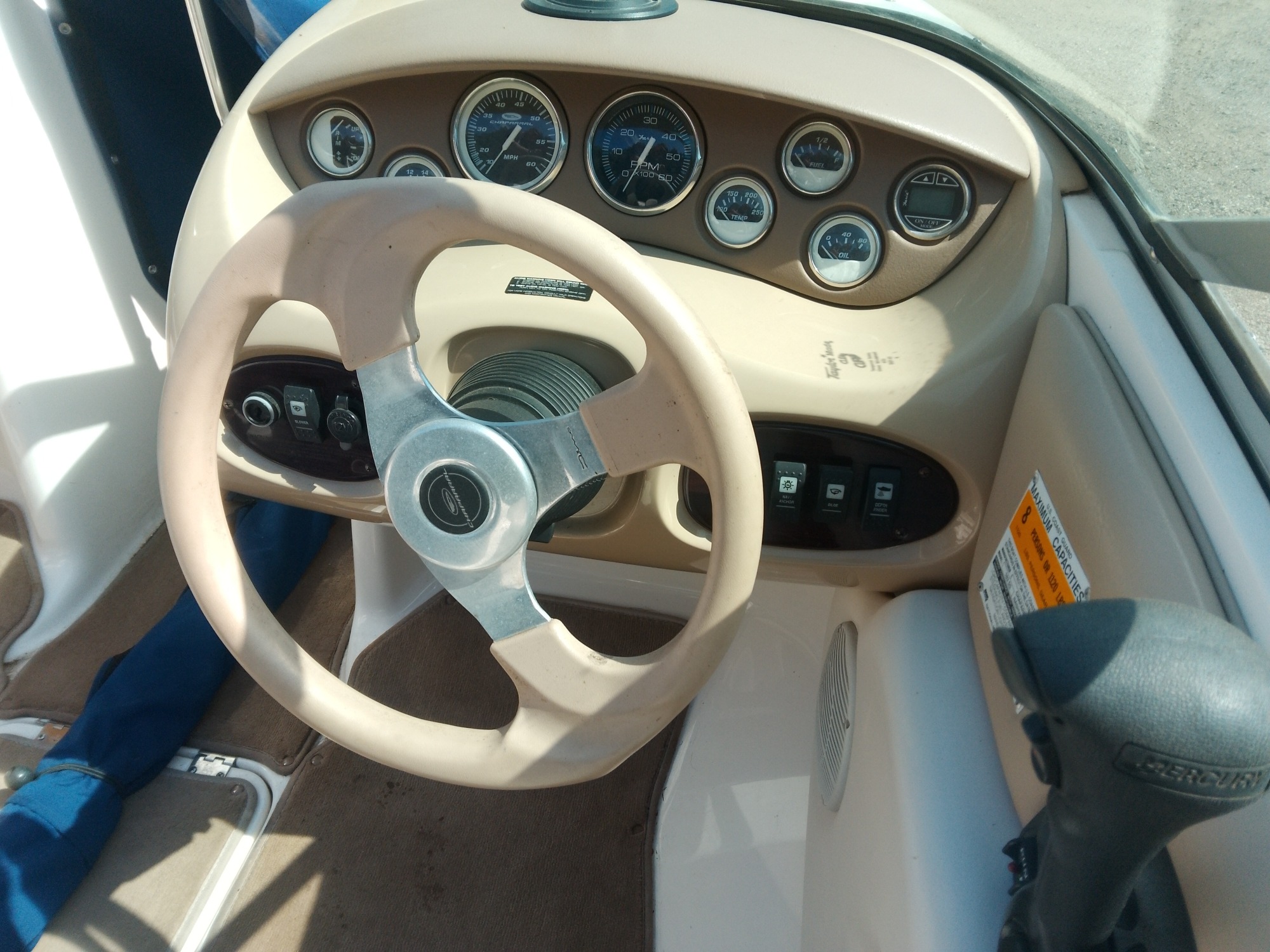 2002 chapparal 183 for sale near elk-river, minnesota 106401_36_steering_wheel.jpg