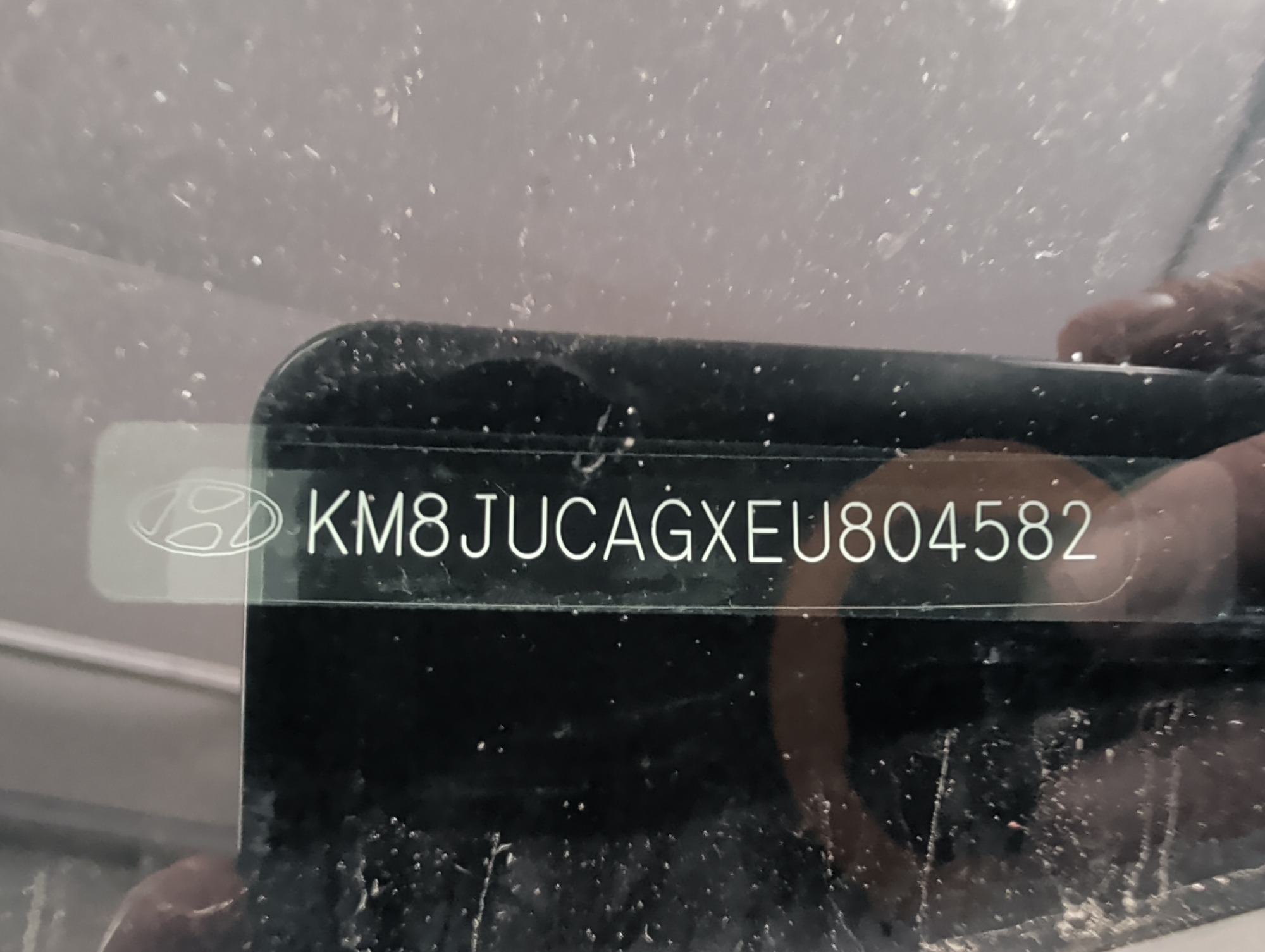 2014 hyundai tucson gls-awd with 194581 miles for sale near elk-river, minnesota 106405_48_windshield_vin_plate.jpg