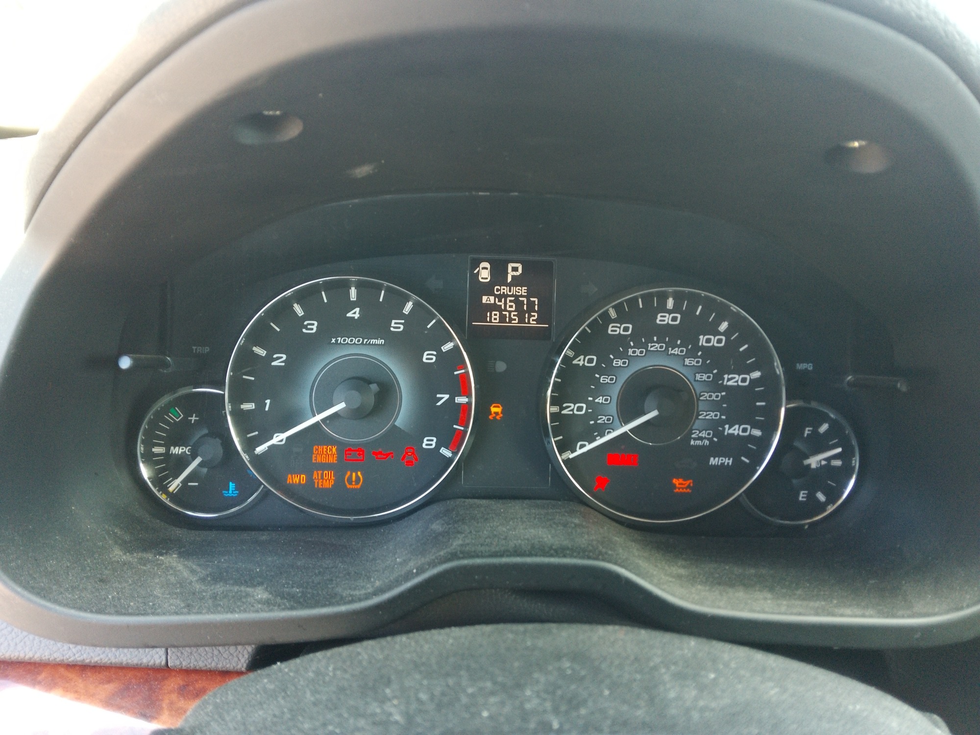 2010 subaru outback with 187512 miles for sale near elk-river, minnesota 106407_43_gauge_cluster.jpg