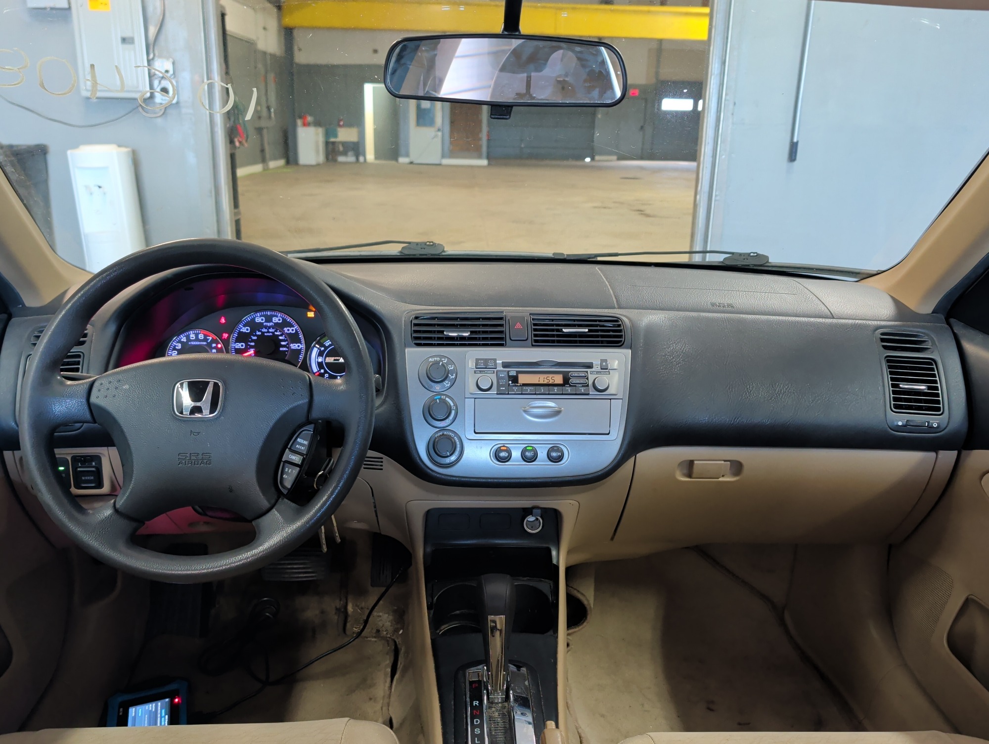 2005 honda civic-hybrid cvt with 161039 miles for sale near elk-river, minnesota 106408_34_whole_dash.jpg