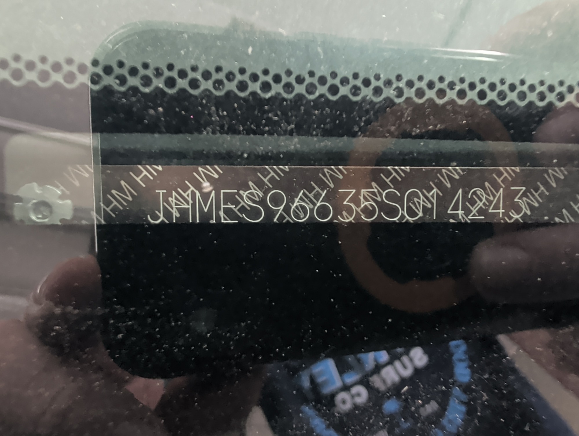 2005 honda civic-hybrid cvt with 161039 miles for sale near elk-river, minnesota 106408_48_windshield_vin_plate.jpg
