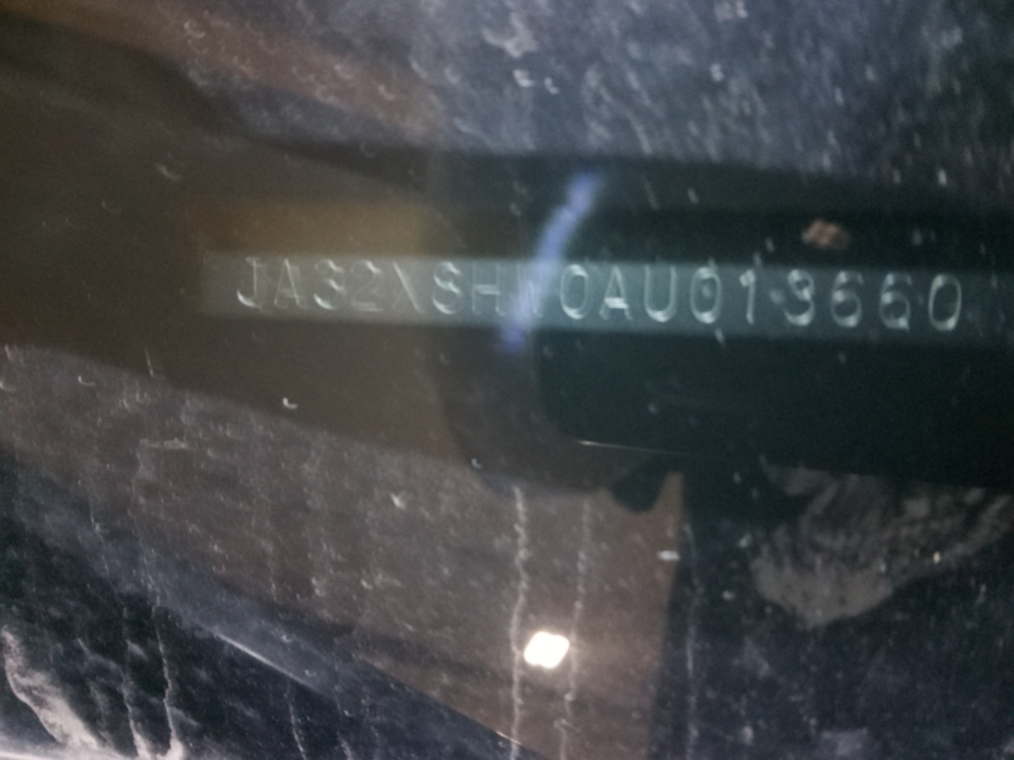 2010 mitsubishi lancer-sportback gts with 120997 miles for sale near elk-river, minnesota 106411_48_windshield_vin_plate.jpg