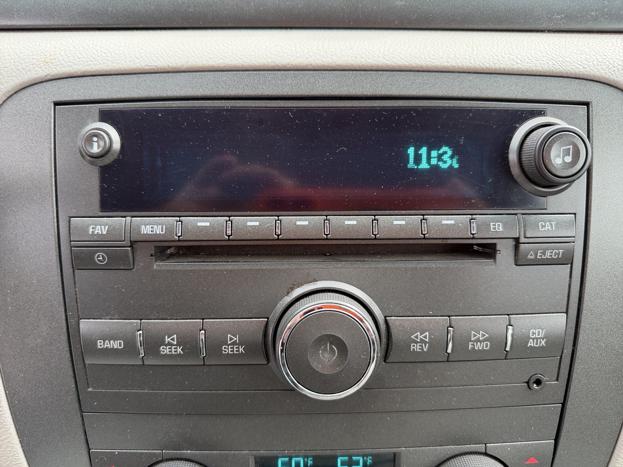 2009 buick lucerne cxl1 with 214213 miles for sale near elk-river, minnesota 106412_39_radio_closeup.jpg