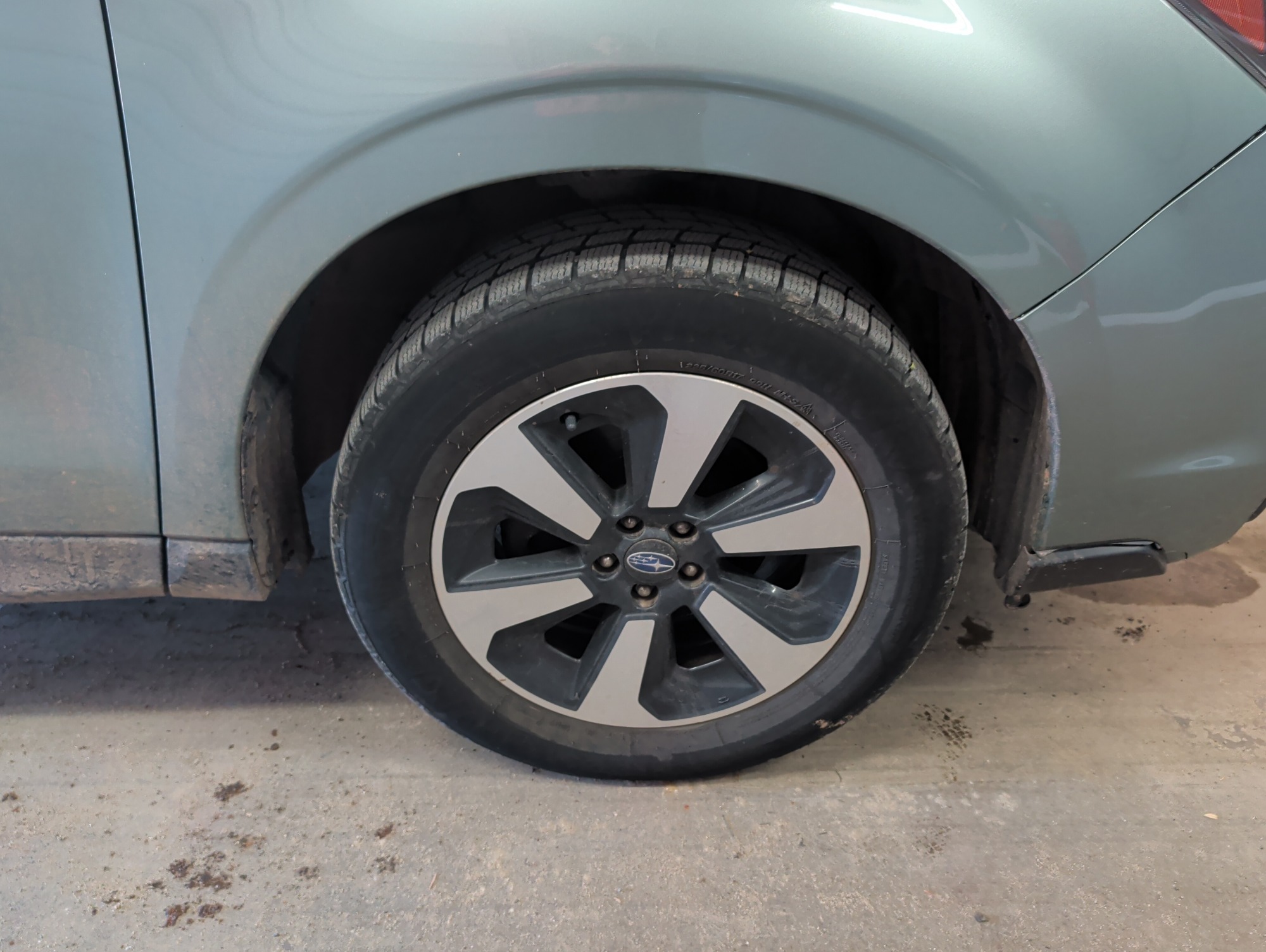 2017 subaru forester 2.5i-premium-pzev-cvt with 119029 miles for sale near elk-river, minnesota 106413_15_front_pass_wheel.jpg