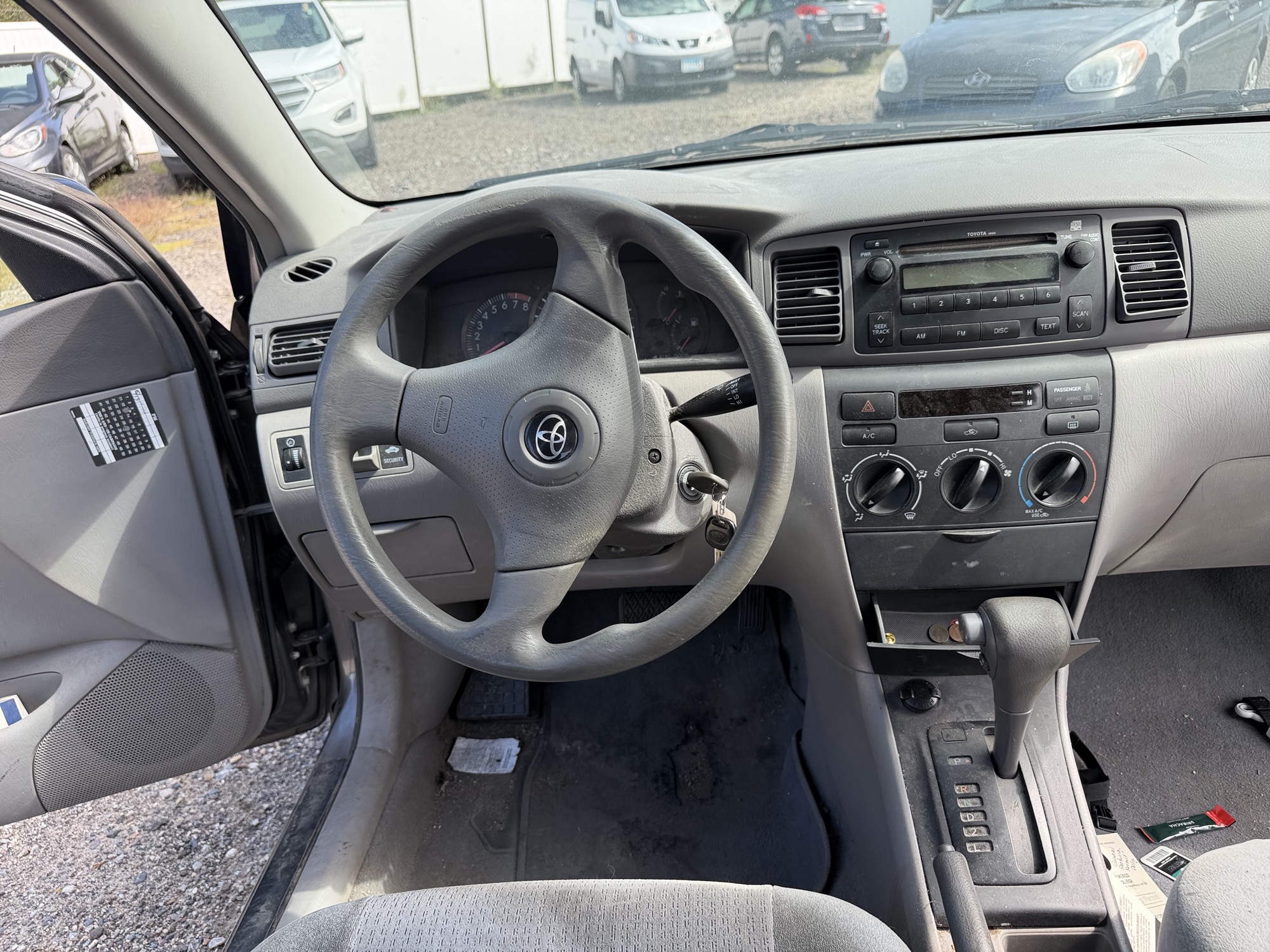 2007 toyota corolla ce with 165644 miles for sale near elk-river, minnesota 106417_33_dash_from_driver.jpg