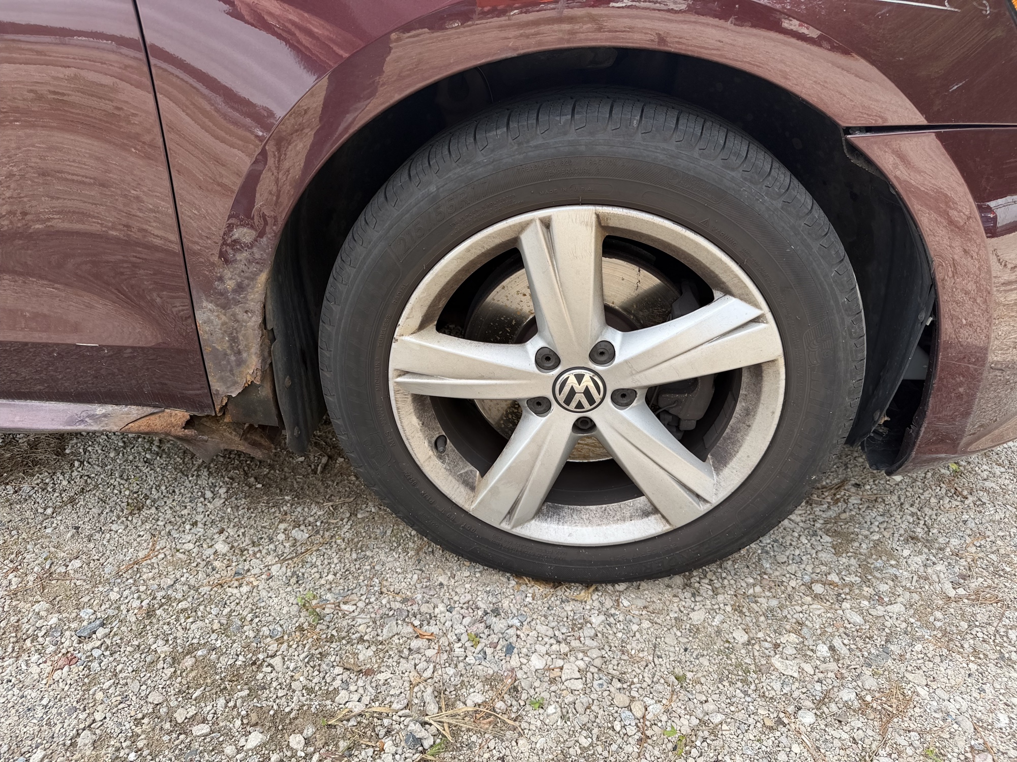 2012 volkswagen passat with 133891 miles for sale near elk-river, minnesota 106420_15_front_pass_wheel.jpg