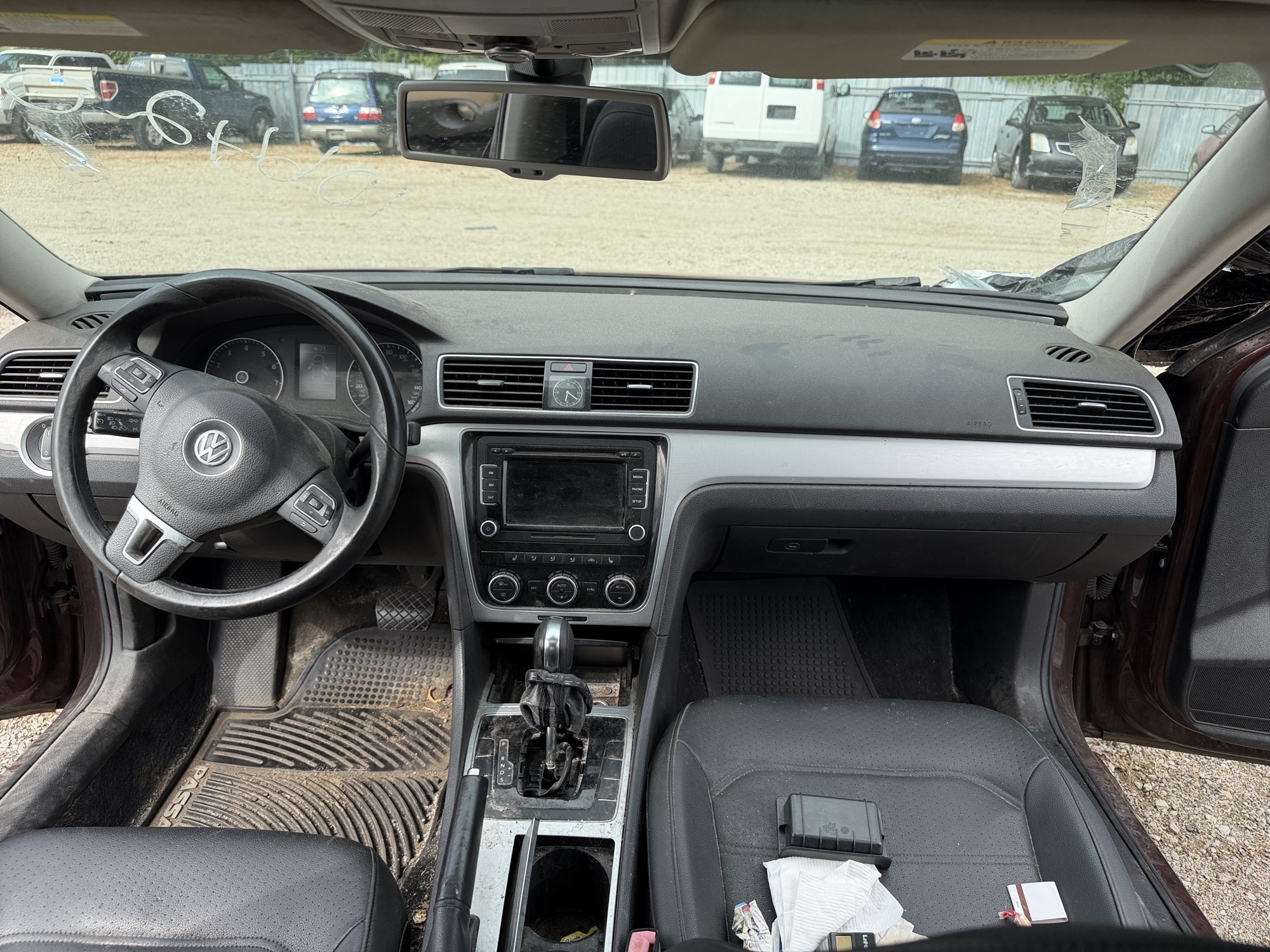 2012 volkswagen passat with 133891 miles for sale near elk-river, minnesota 106420_34_whole_dash.jpg