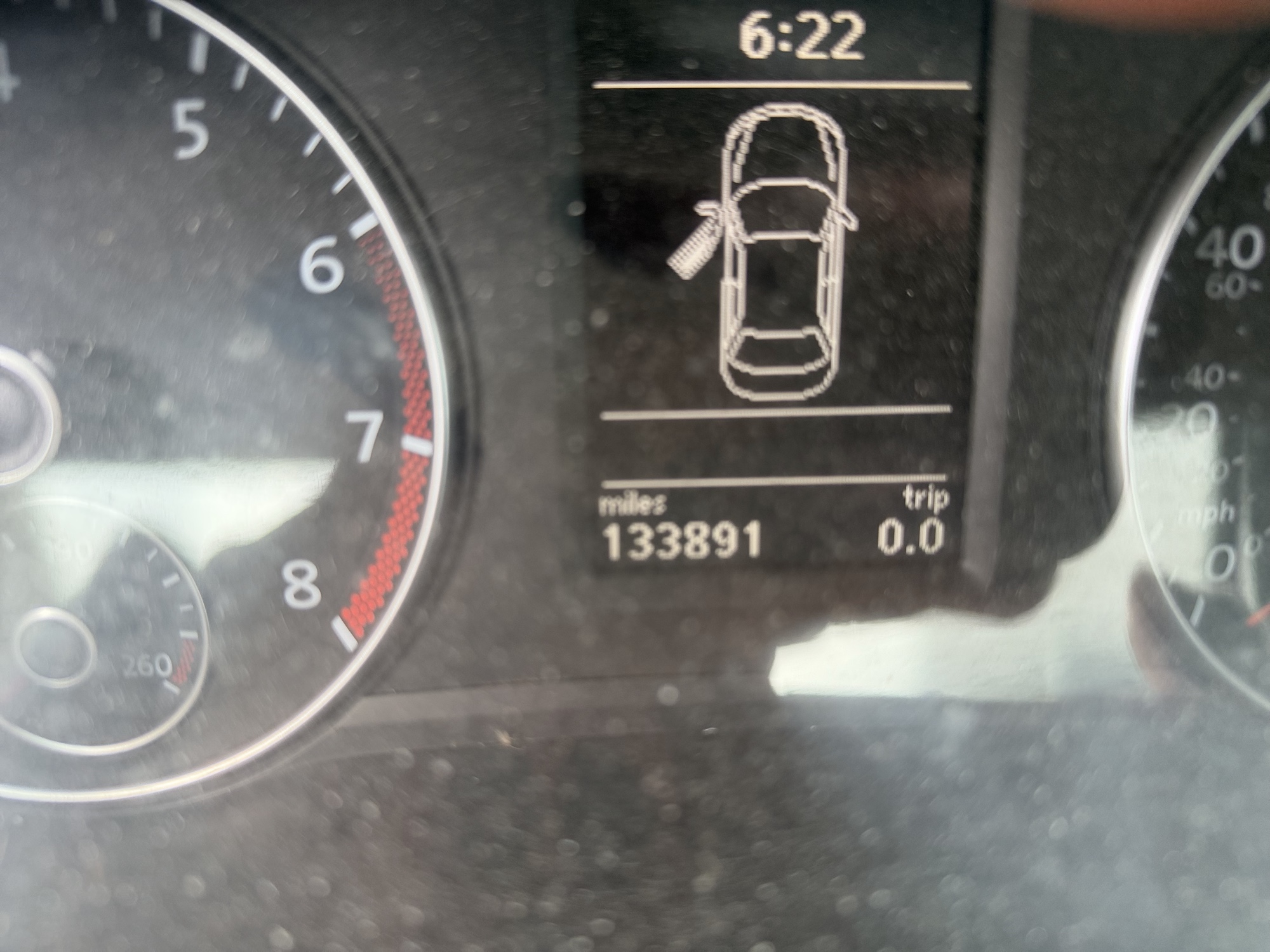 2012 volkswagen passat with 133891 miles for sale near elk-river, minnesota 106420_44_mileage_closeup.jpg