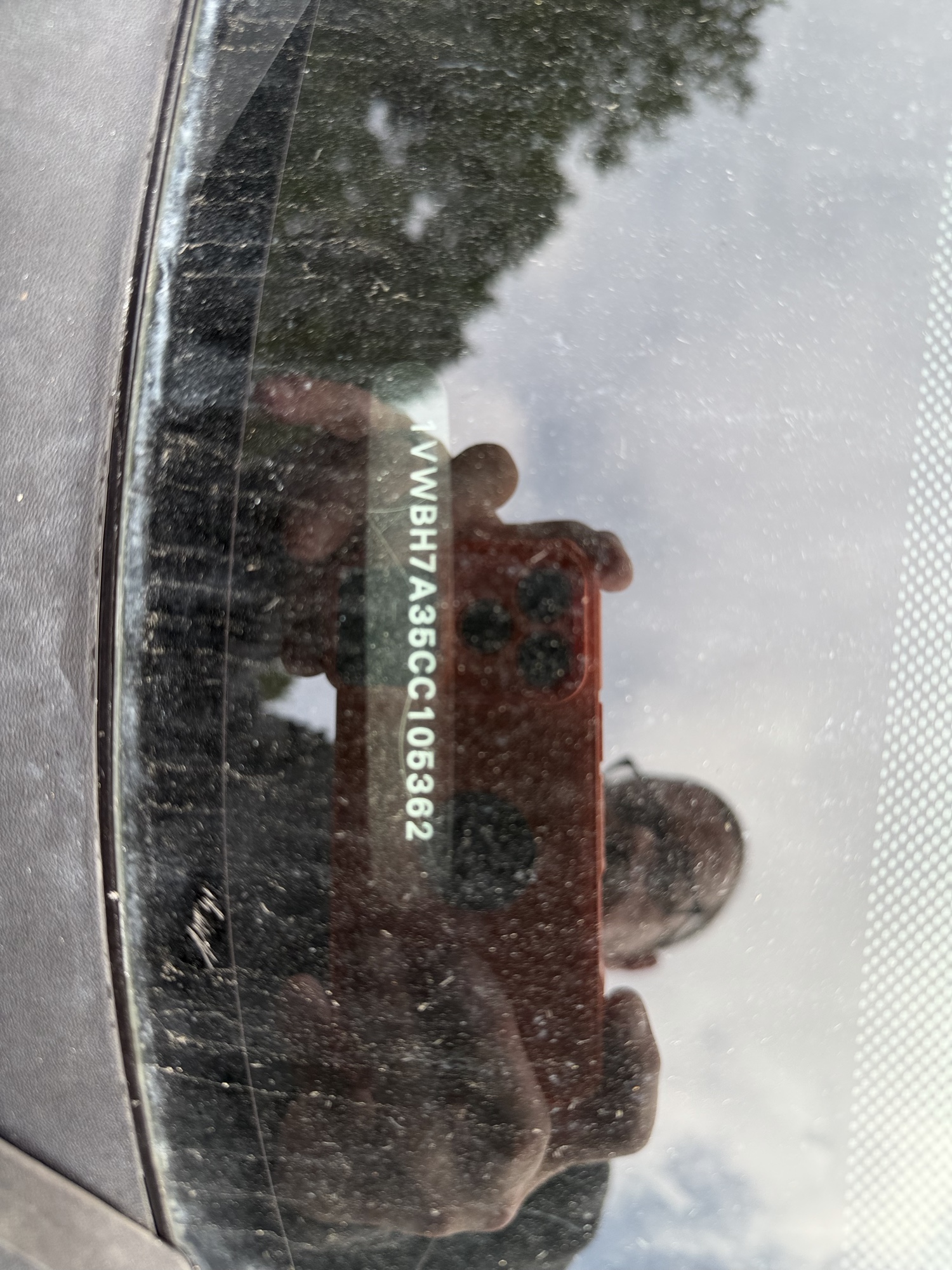 2012 volkswagen passat with 133891 miles for sale near elk-river, minnesota 106420_48_windshield_vin_plate.jpg