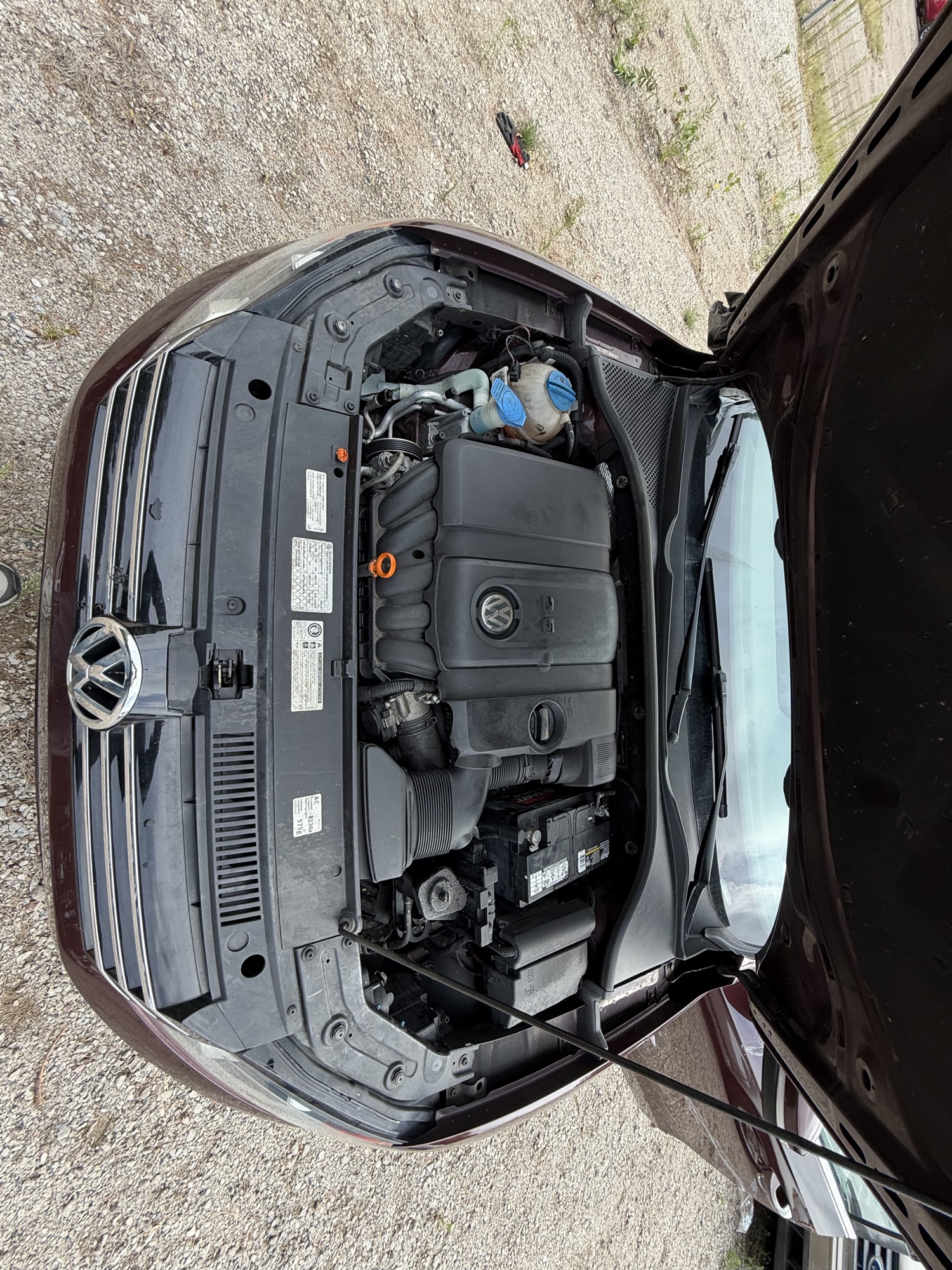 2012 volkswagen passat with 133891 miles for sale near elk-river, minnesota 106420_49_engine_bay.jpg