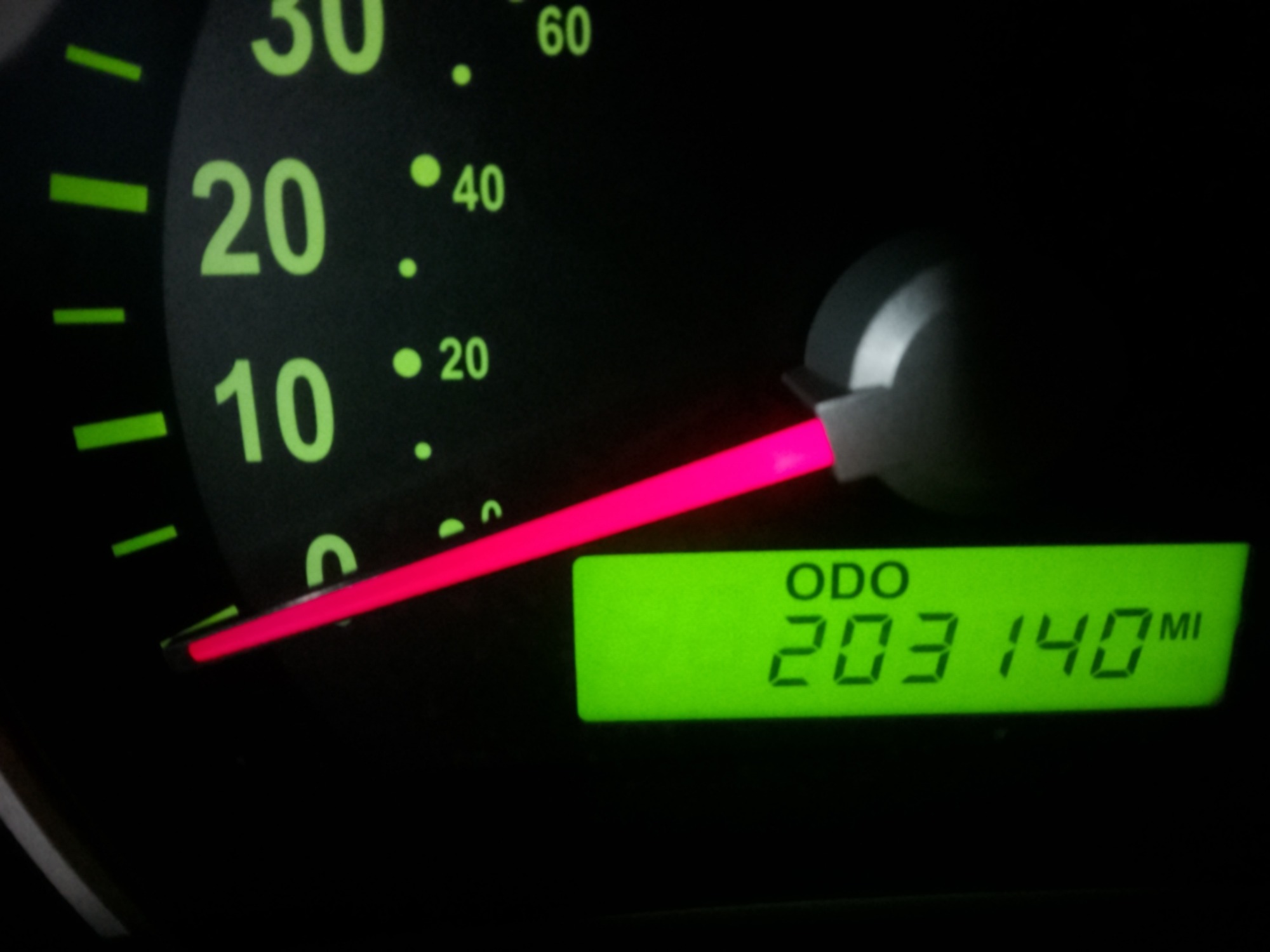 2008 kia sedona ex-lwb with 203148 miles for sale near elk-river, minnesota 106425_44_mileage_closeup.jpg